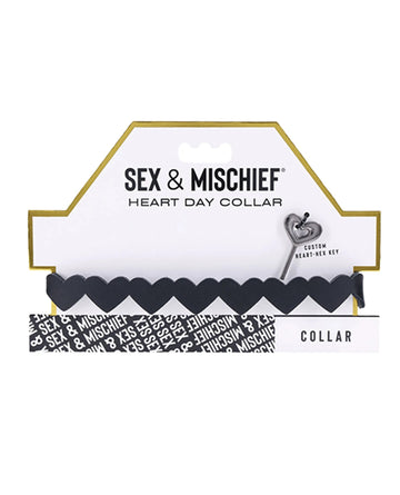 Sex & Mischief Heart Day Collar Sport Sheets