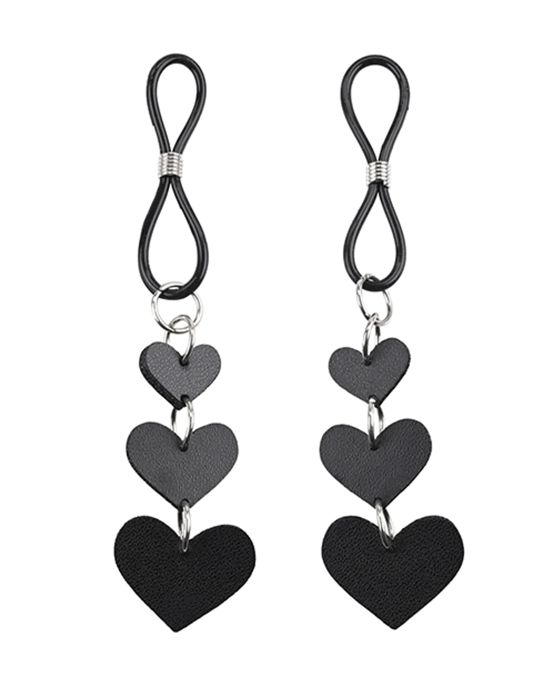 Sex & Mischief Heart Nipple Clamps Sport Sheets