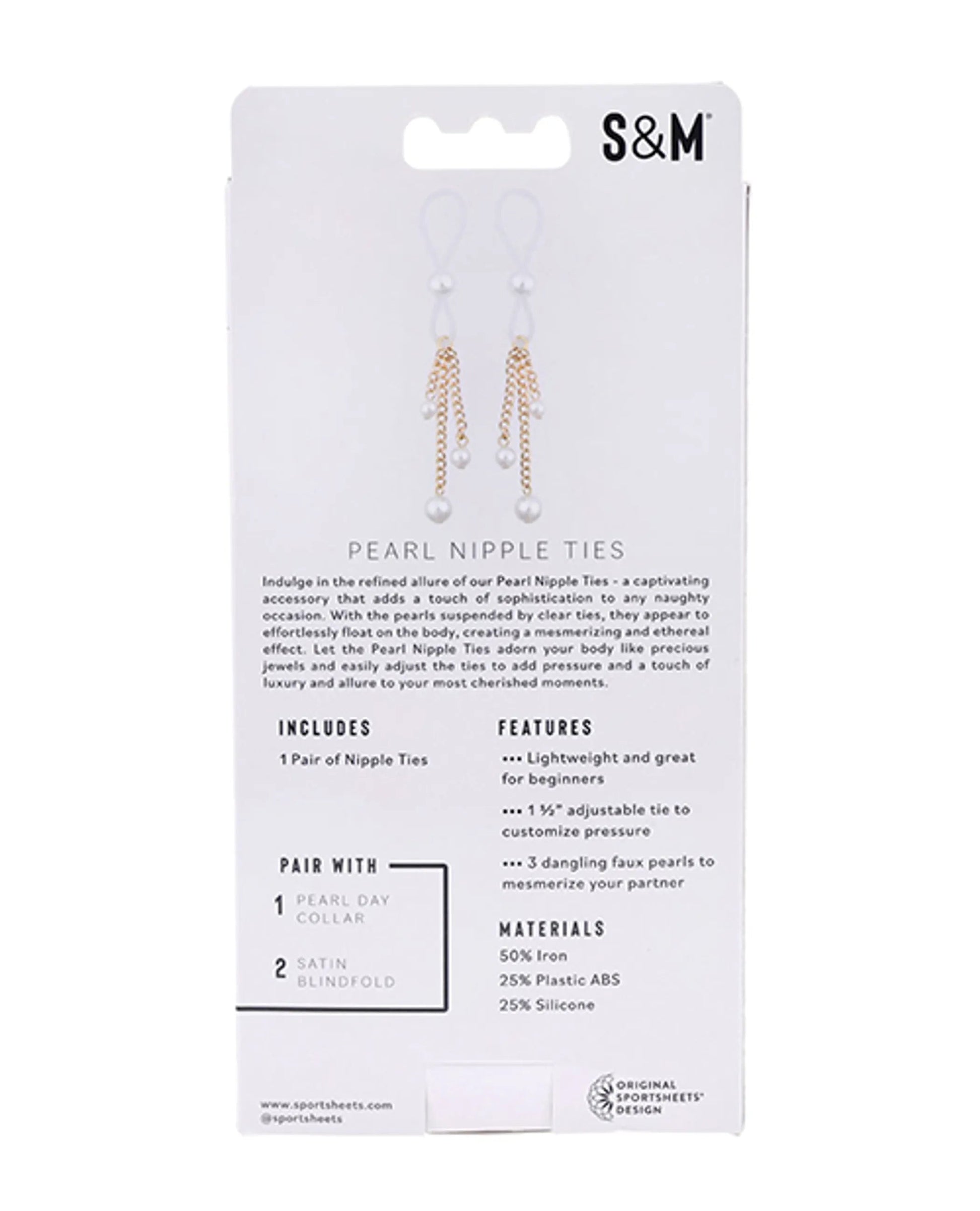 Pearl Nipple Ties Sport Sheets