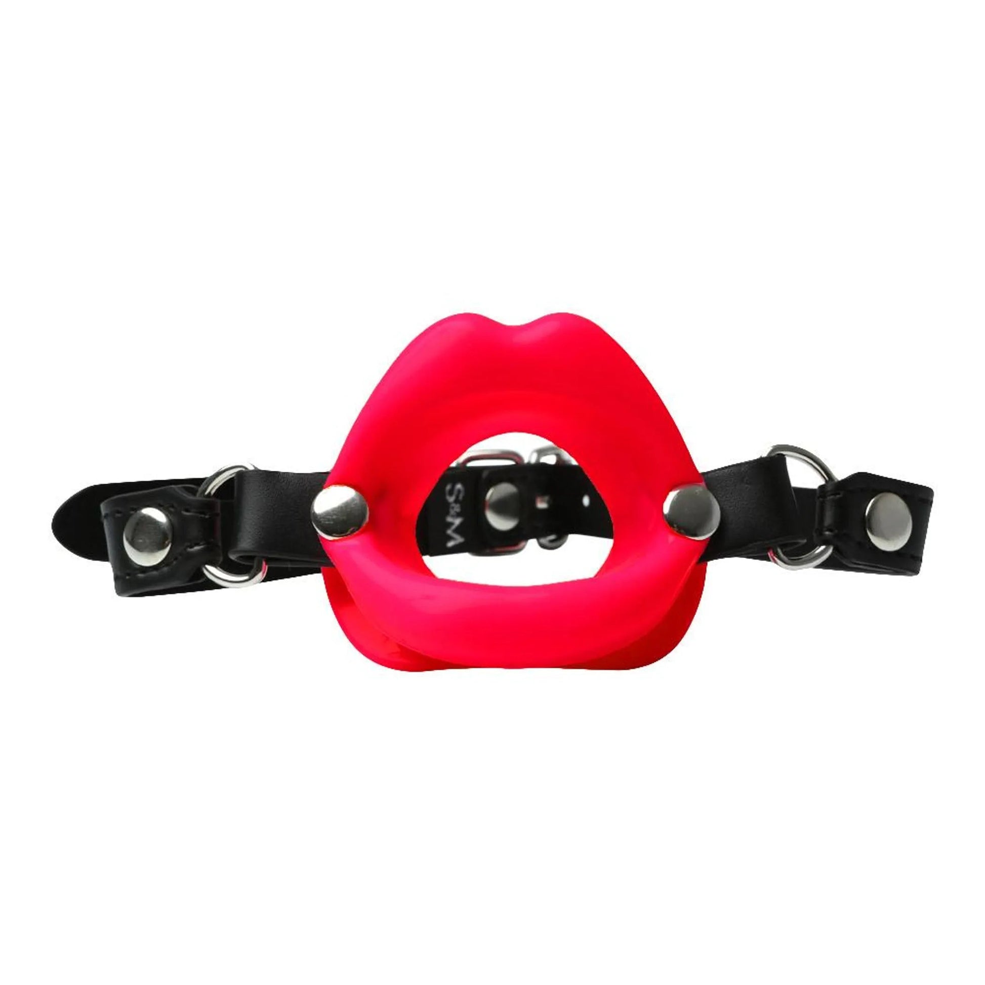 Silicone Lips Mouth Gag Red Sport Sheets