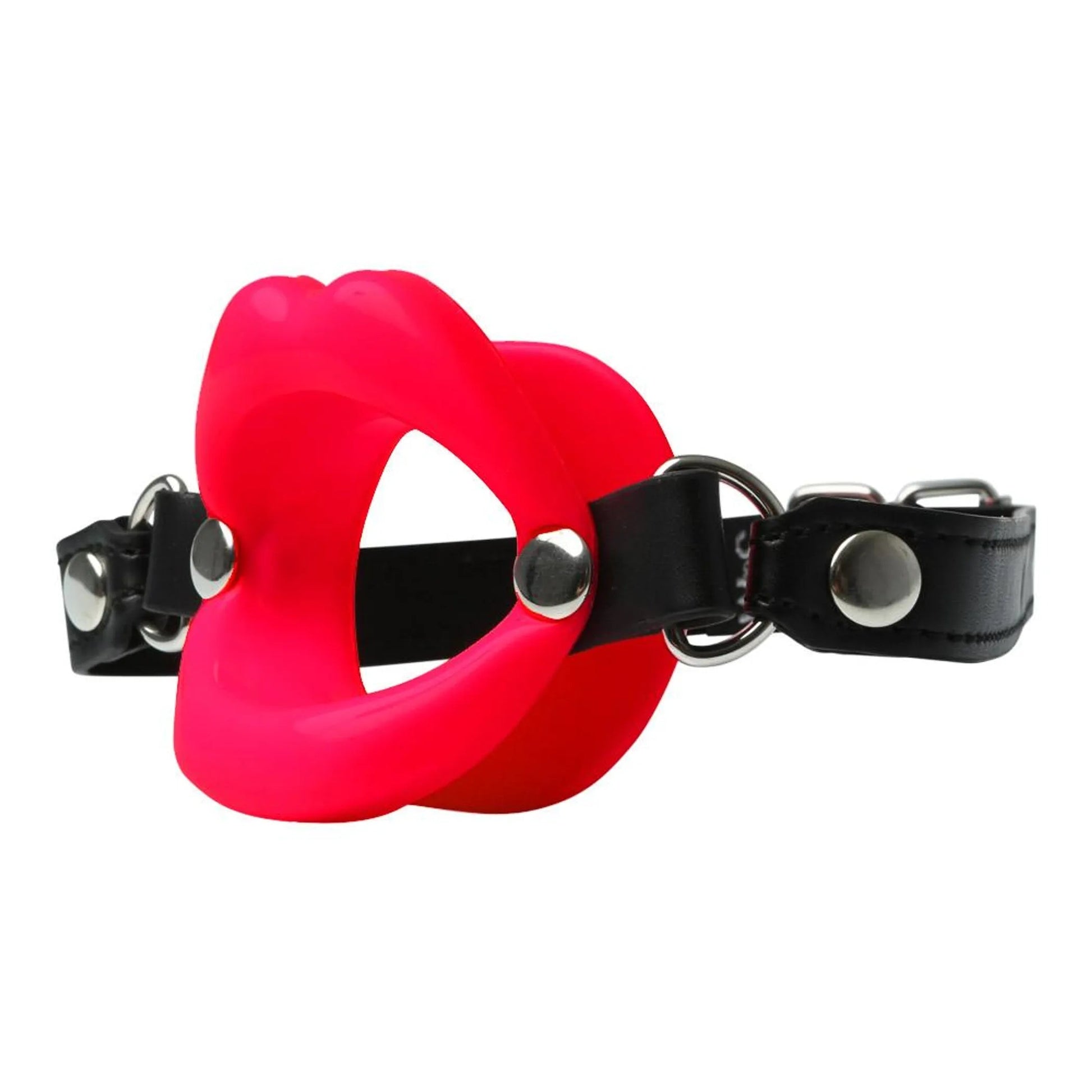 Silicone Lips Mouth Gag Red Sport Sheets