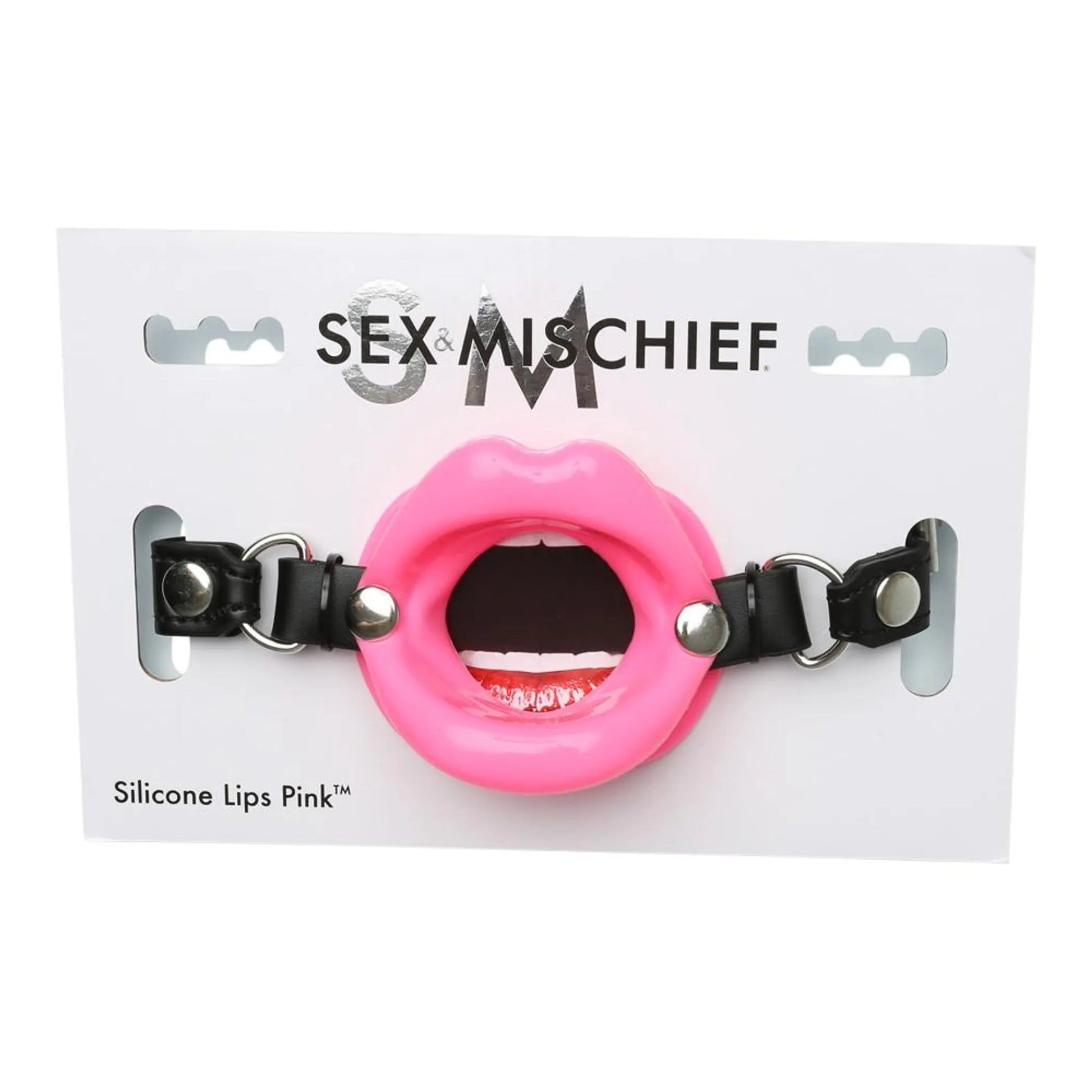Silicone Lips Mouth Gag Pink Sport Sheets