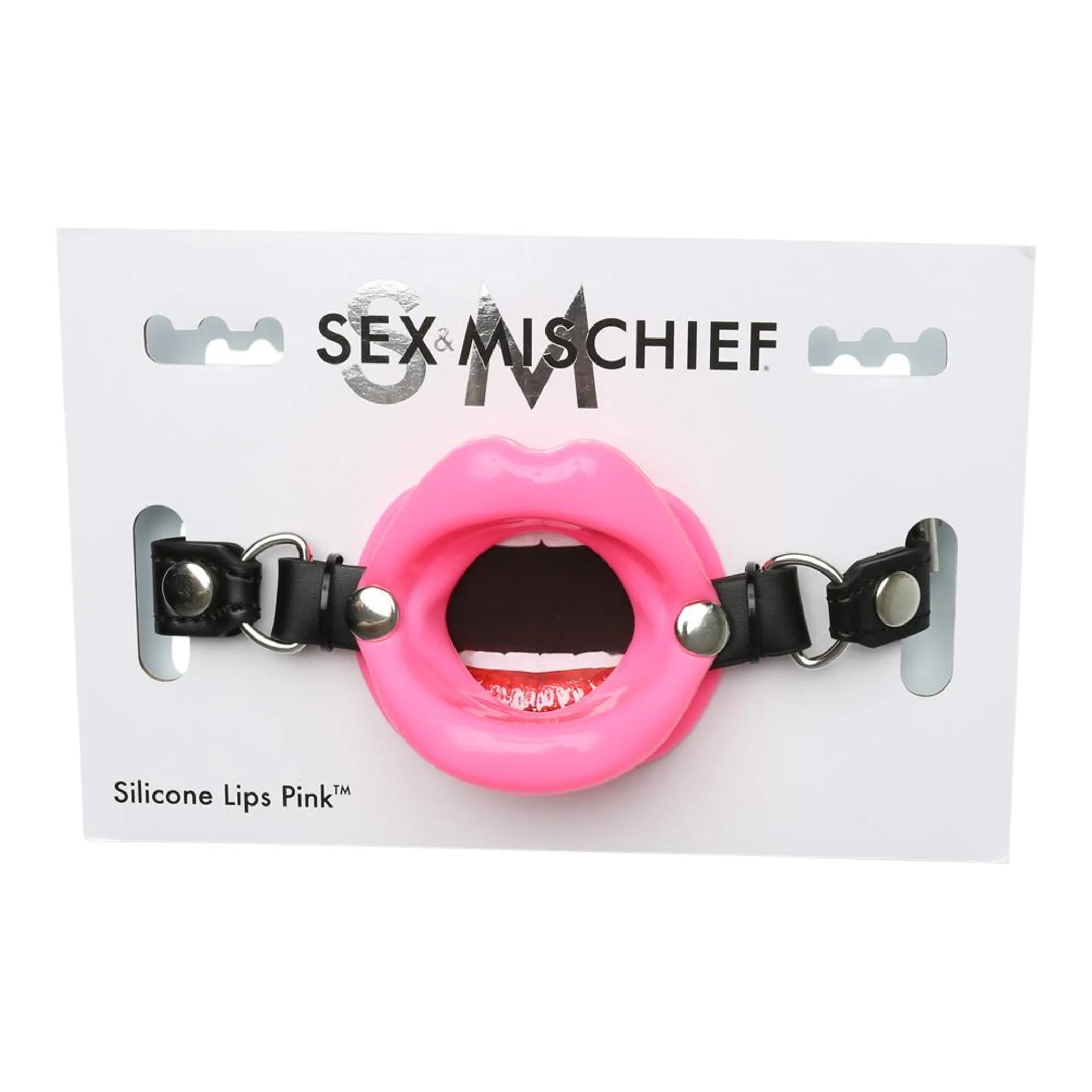 Silicone Lips Mouth Gag Pink Sport Sheets
