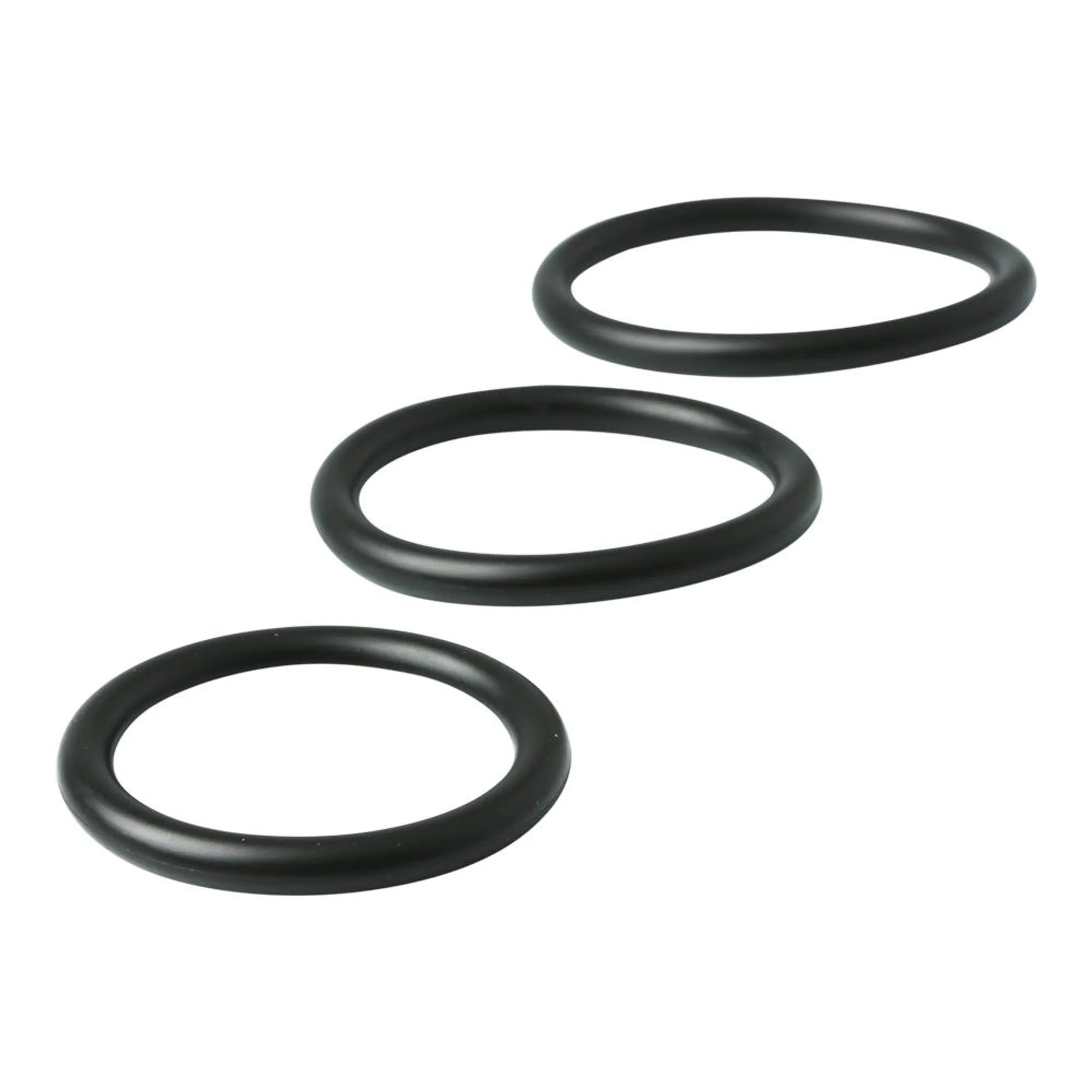 Sex & Mischief Nitrile Cock Ring 3 Pack Sport Sheets