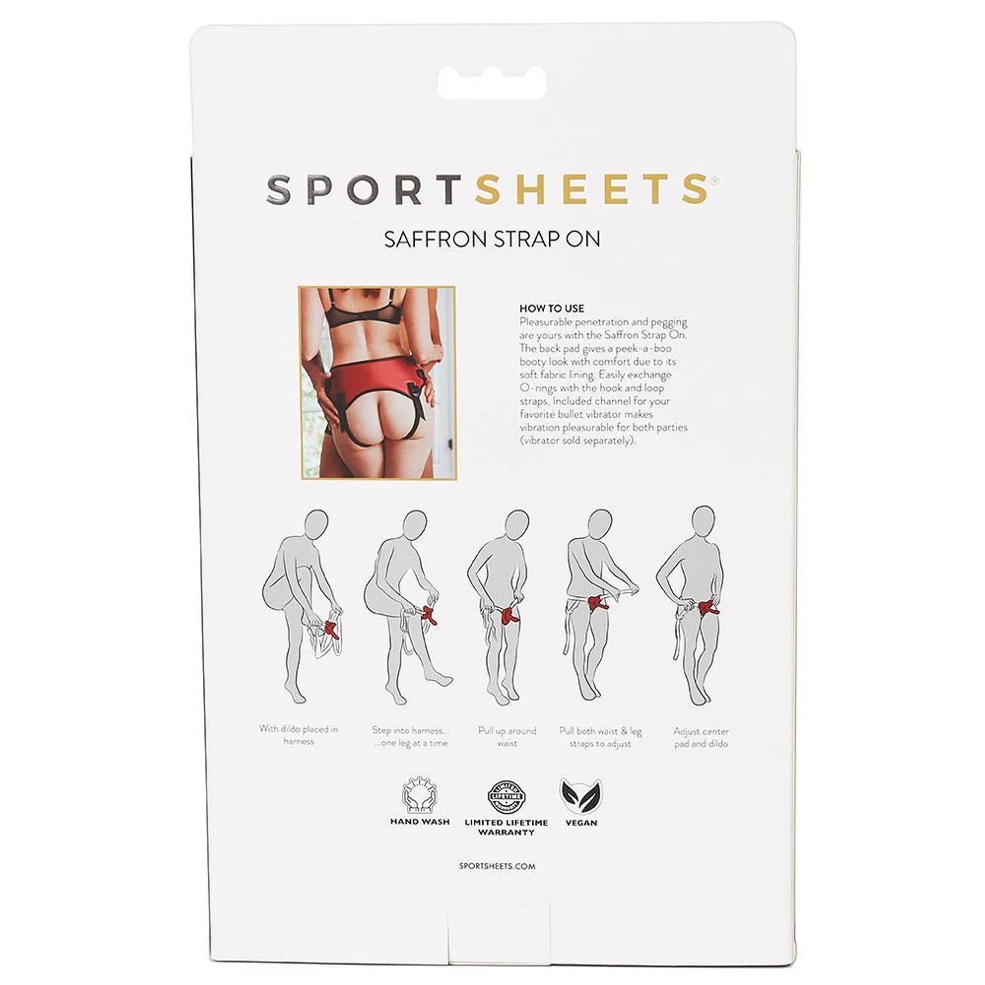 Sportsheets Saffron Strap On Sport Sheets