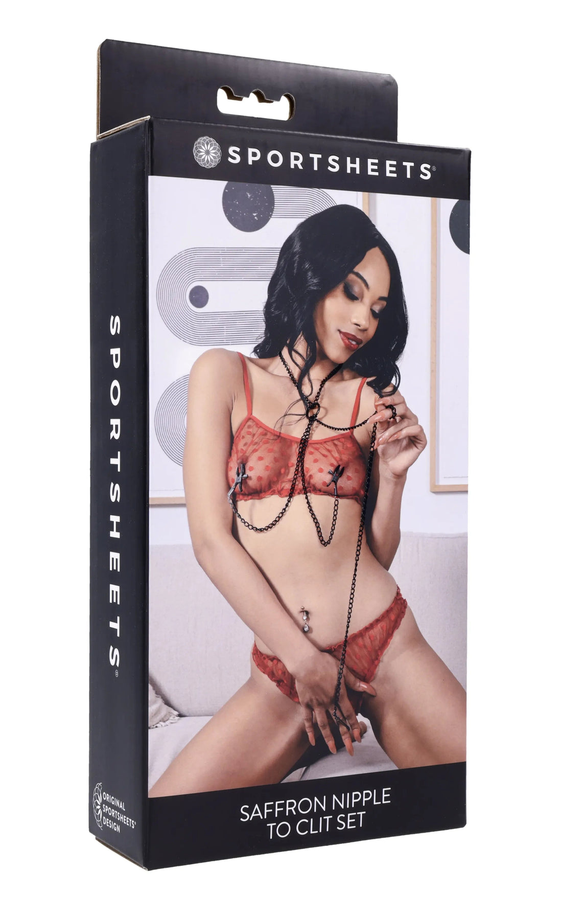 Saffron Nipple to Clit Set Sport Sheets