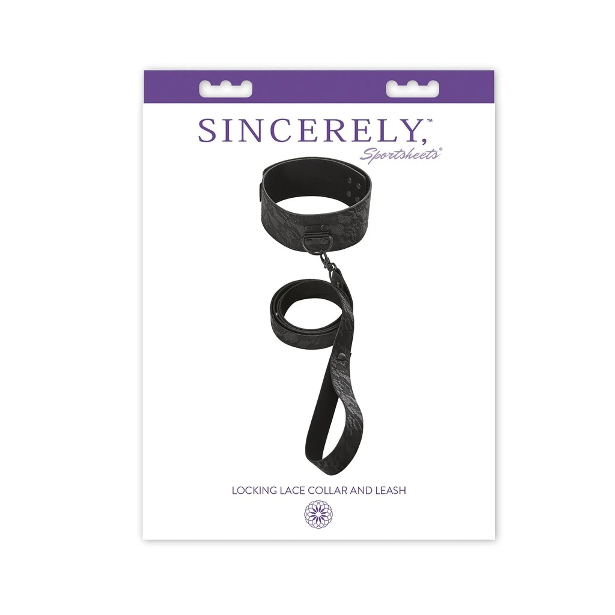 Sincerely Locking Lace Collar and Leash Sport Sheets