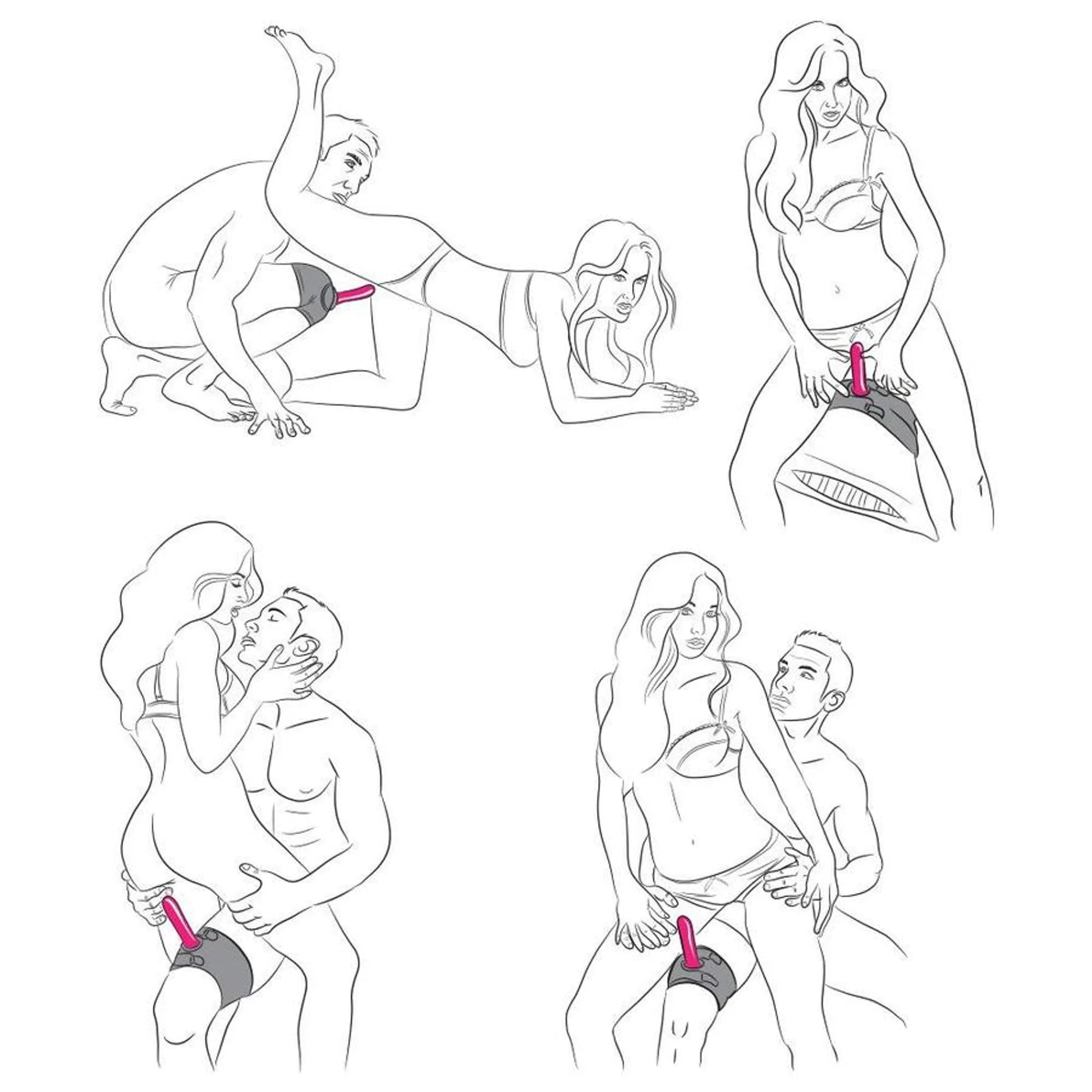 Thigh Strap On Harness Sport Sheets