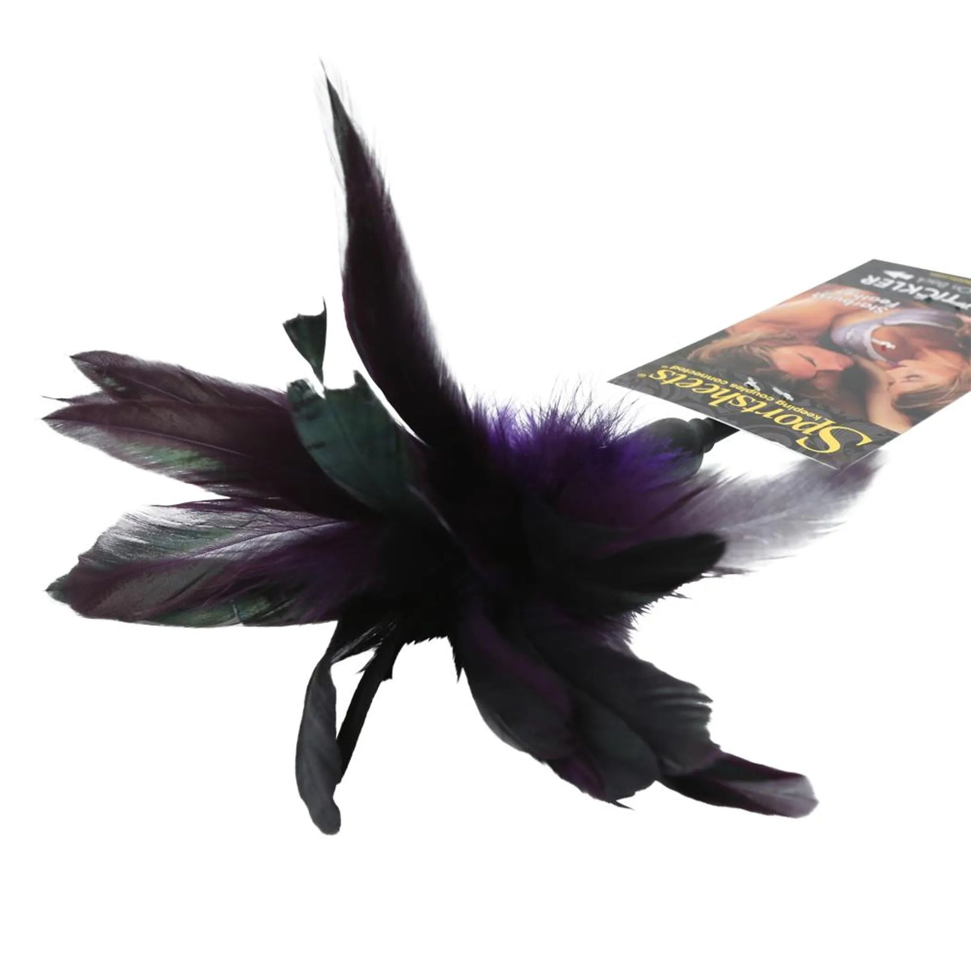 Starburst Feather Tickler Violet Sport Sheets