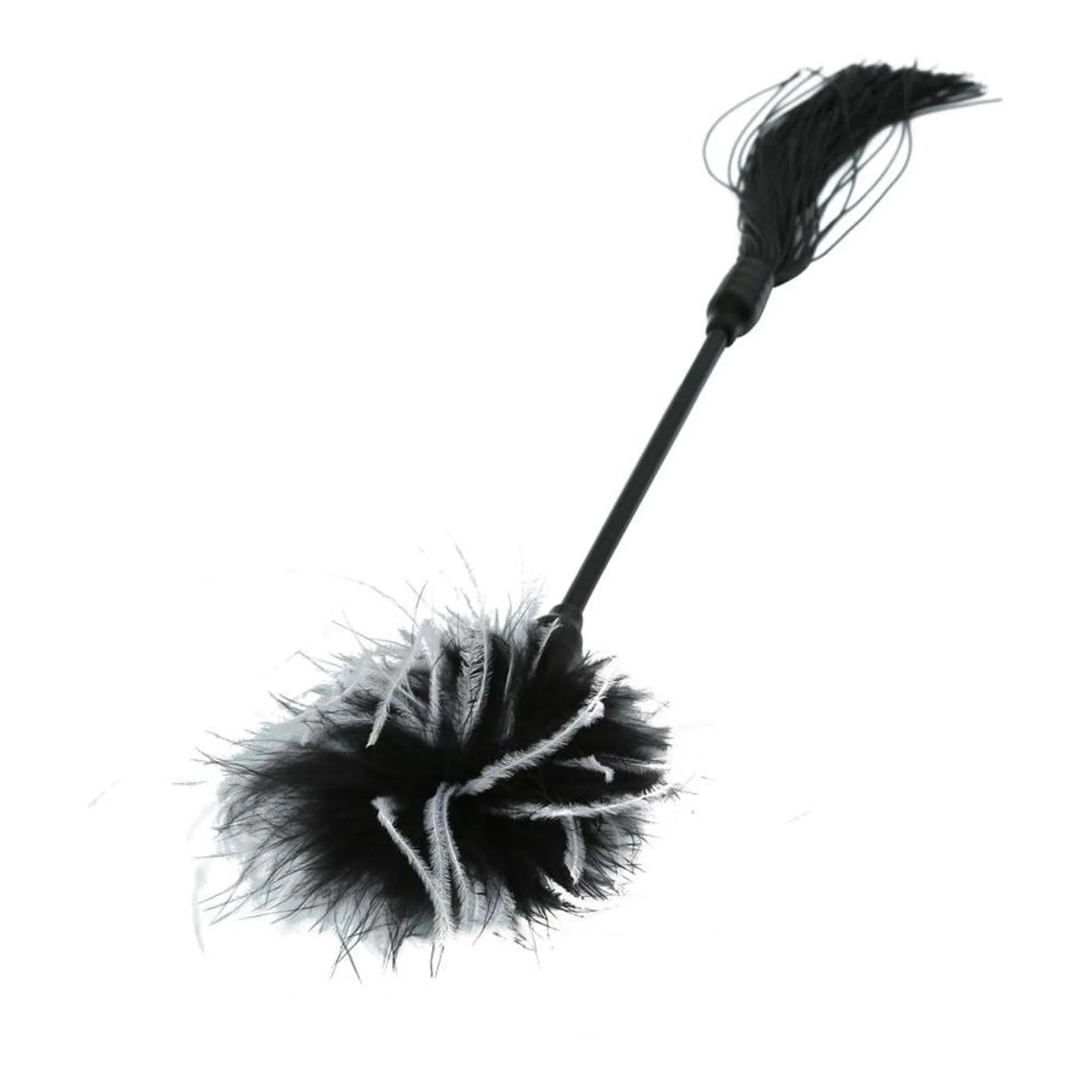Sex & Mischief Whipper Tickler Black & White Sport Sheets