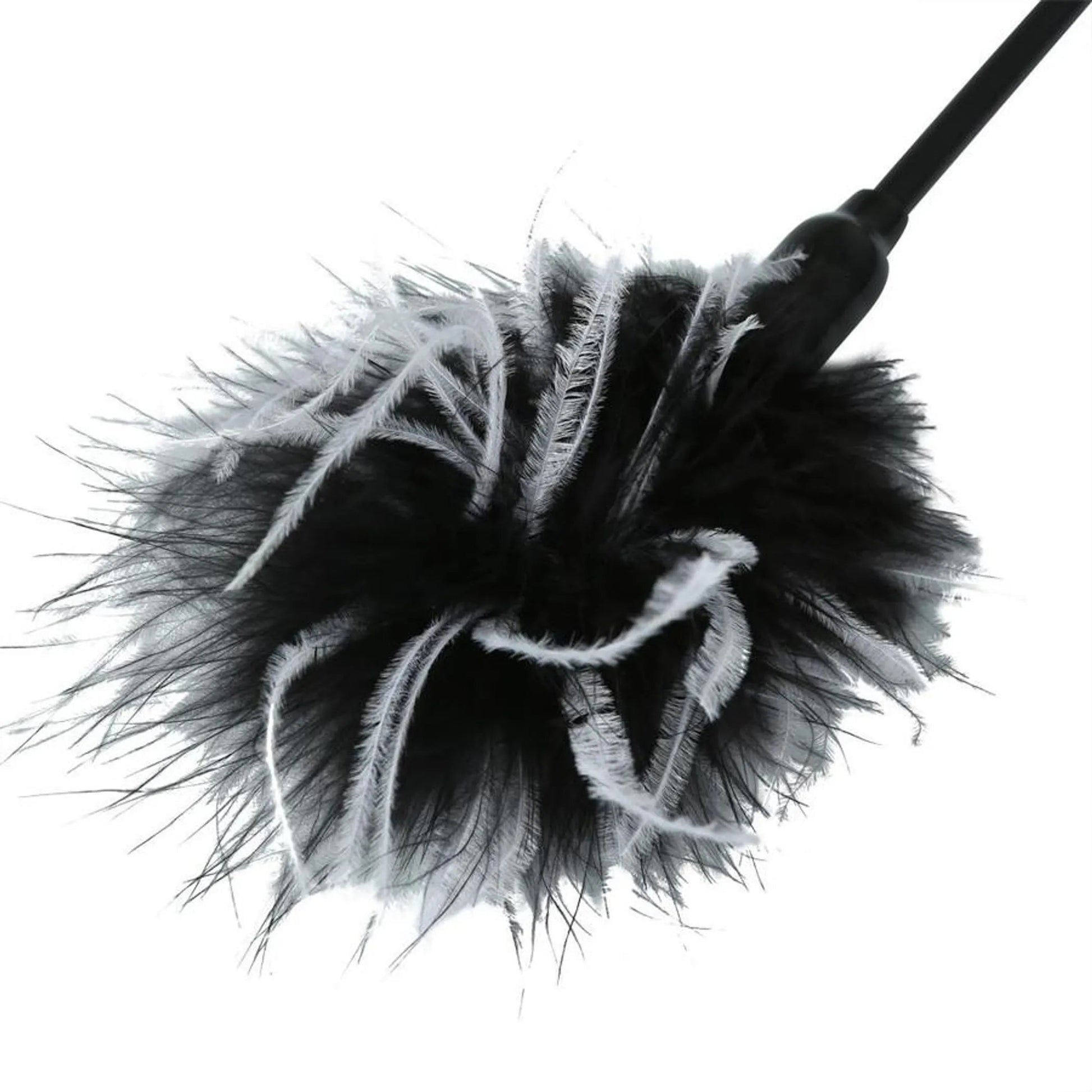 Sex & Mischief Whipper Tickler Black & White Sport Sheets
