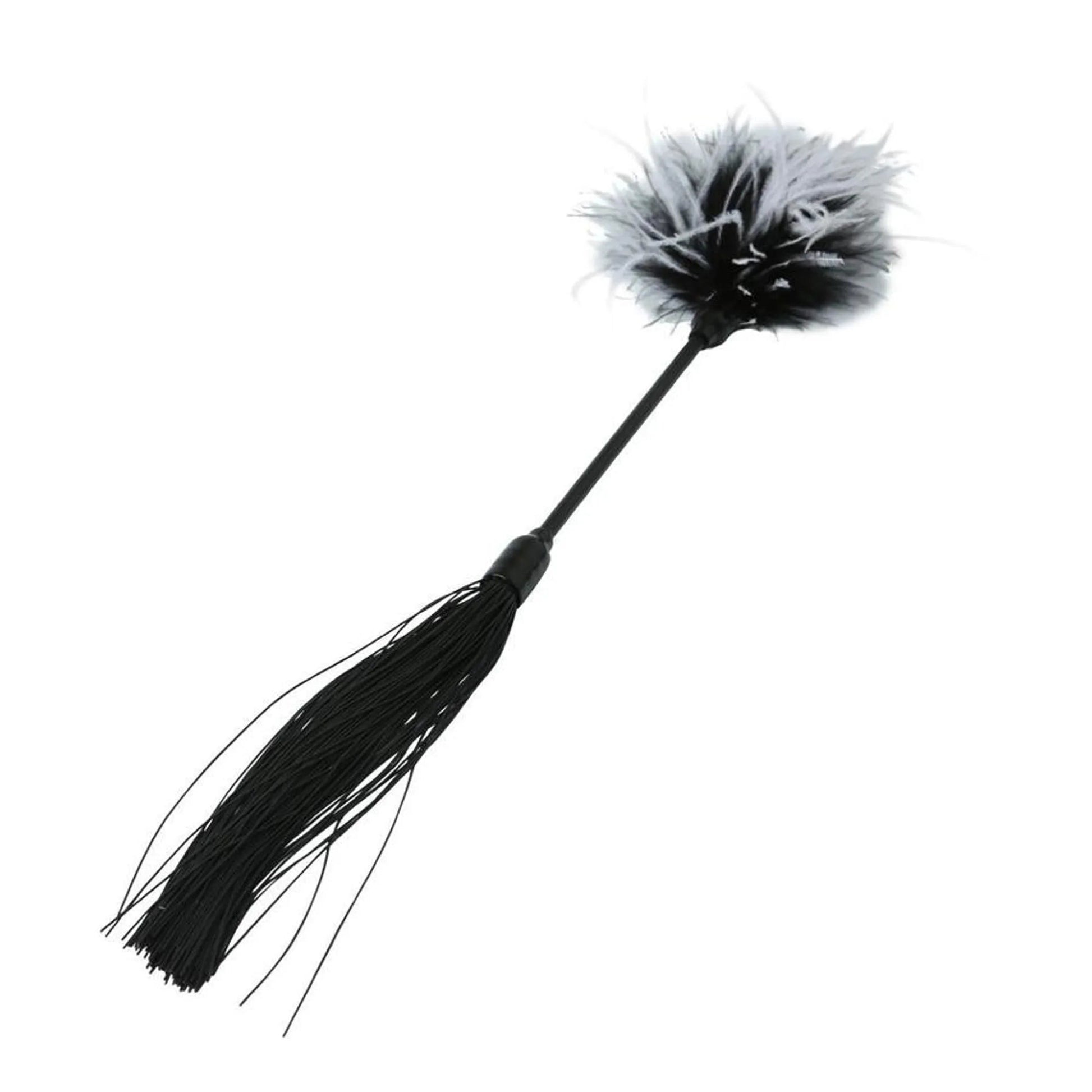 Sex & Mischief Whipper Tickler Black & White Sport Sheets