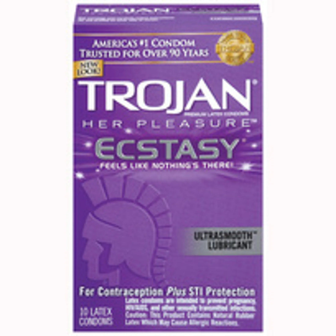 Trojan Her Pleasure Ecstasy 10 Pack Trojan