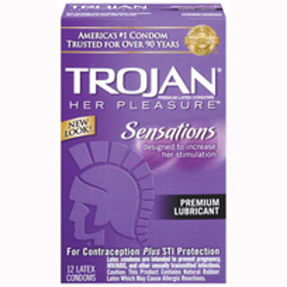 Her Pleasure Sensations 12 Pack Trojan