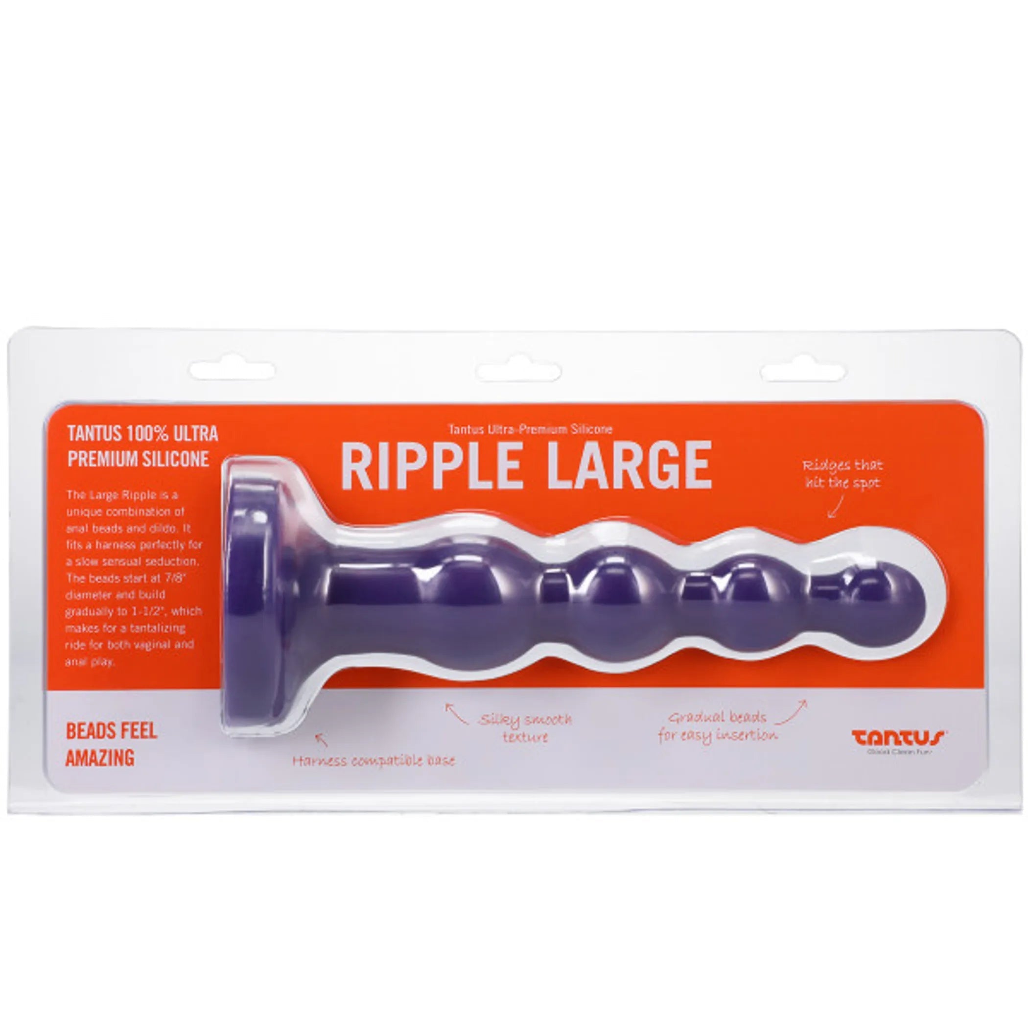 Ripple Large Amethyst Tantus
