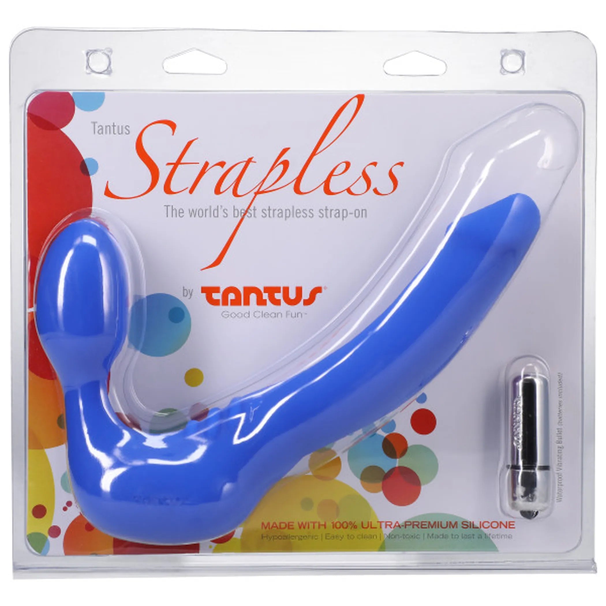 STRAPLESS SLIM BLUE Tantus