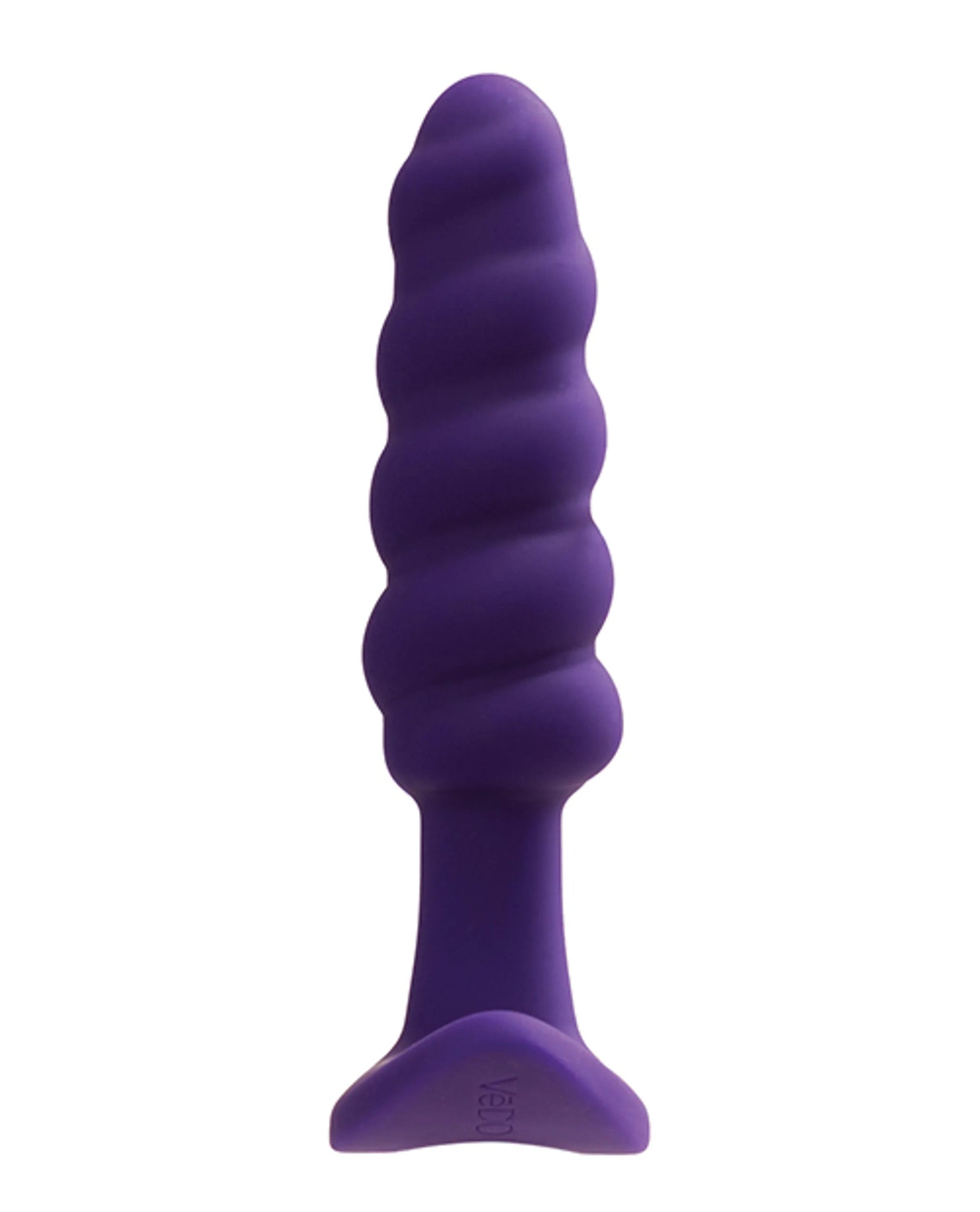Vedo Twist Rechargeable Anal Plug Deep Purple Vedo