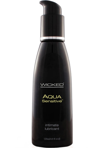 Wicked Aqua Sensitive Lube 4 oz Wicked Lubes