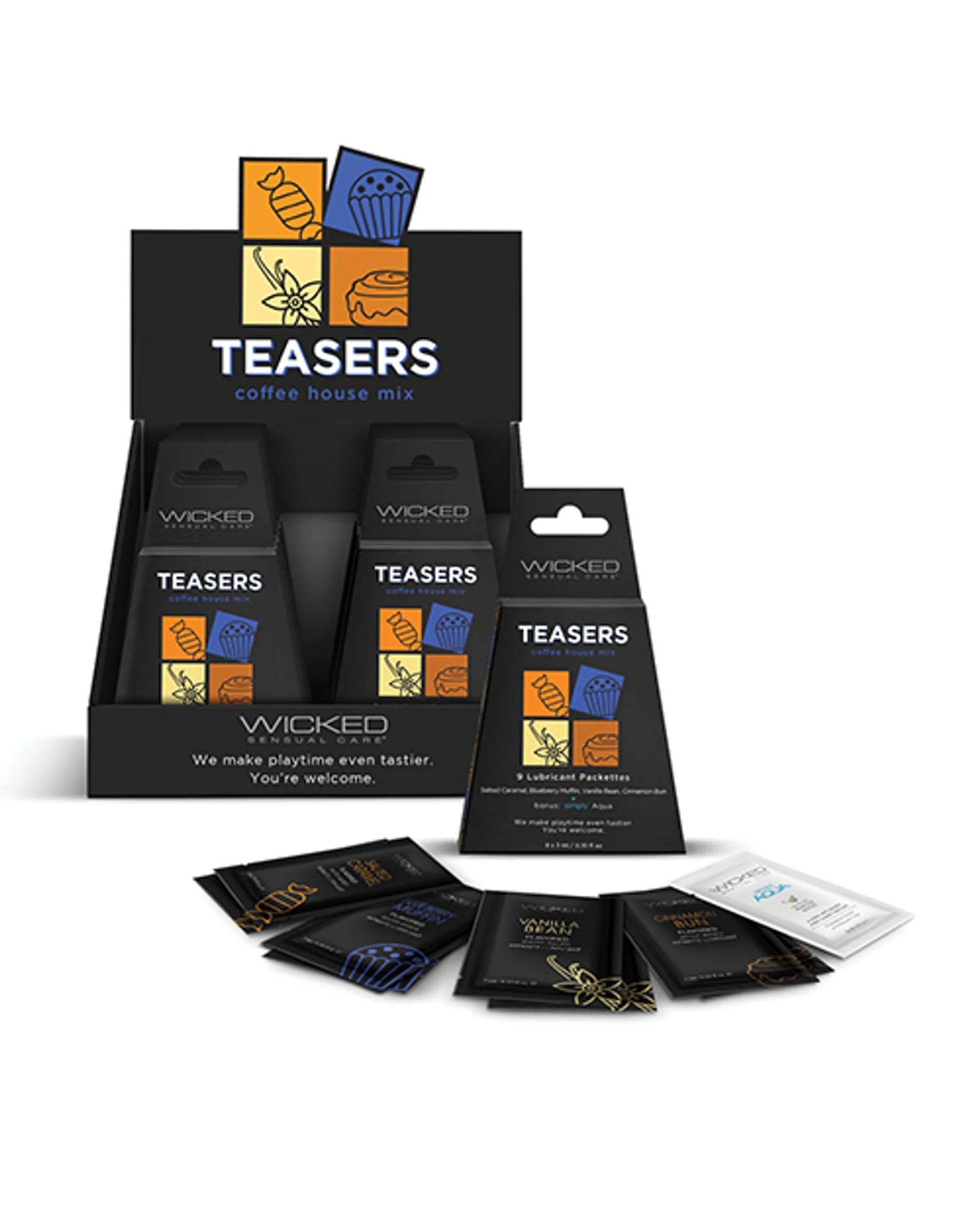 Wicked Teasers Coffee House Mix Lubes Wicked Lubes