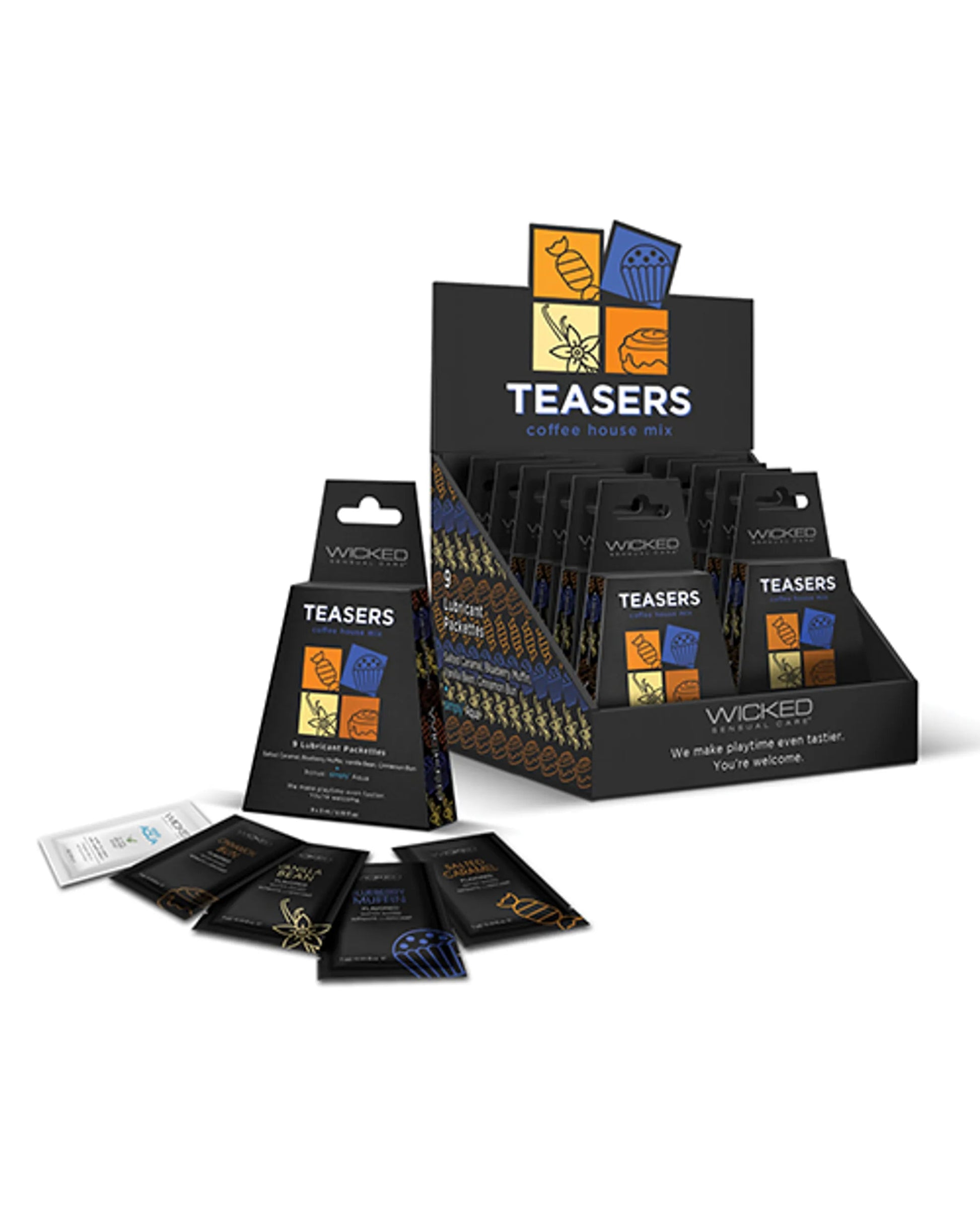 Wicked Teasers Coffee House Mix Lubes Wicked Lubes