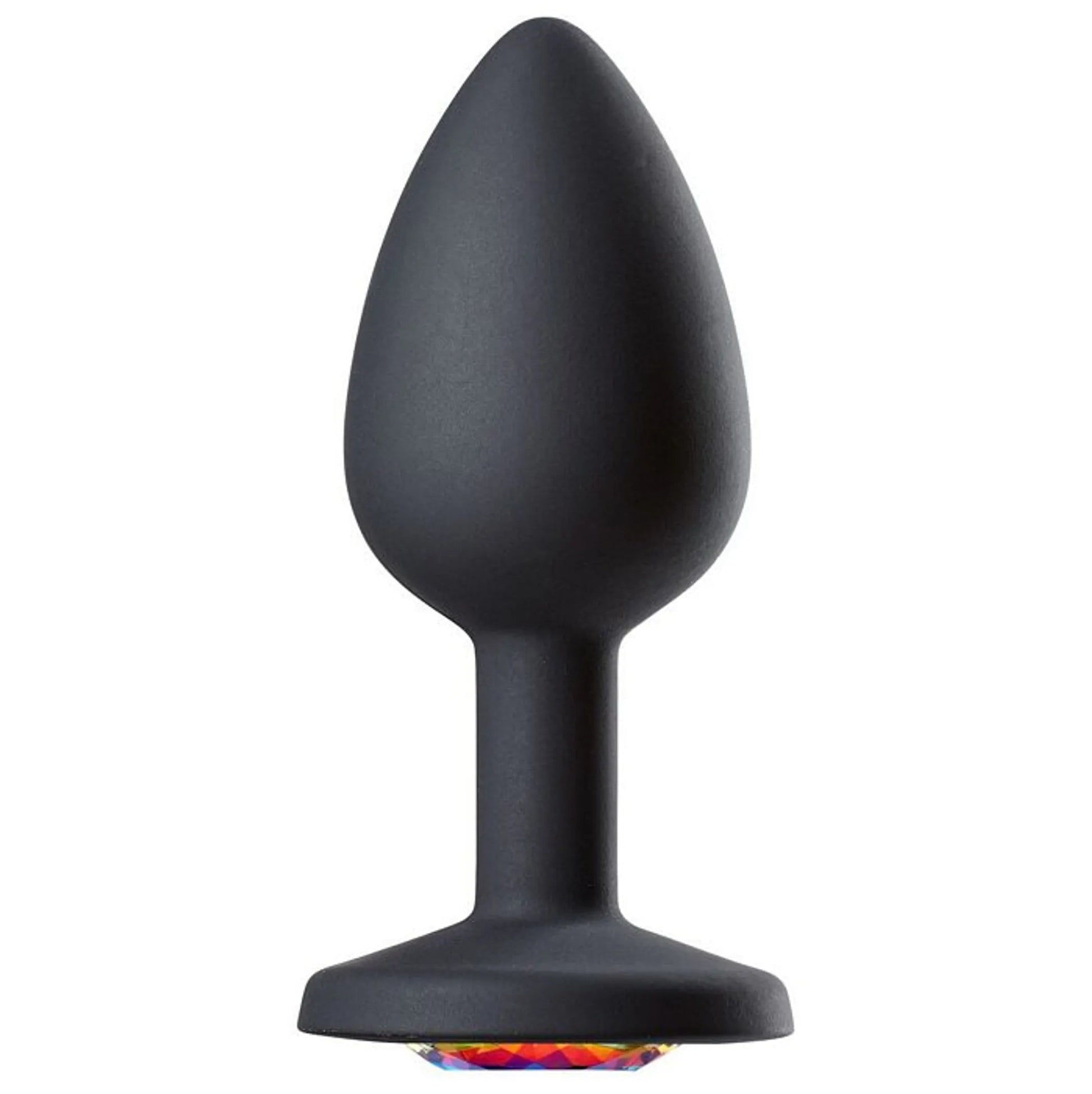 Cloud 9 Gems Black Silicone Small Anal Plug Cloud 9 Novelties