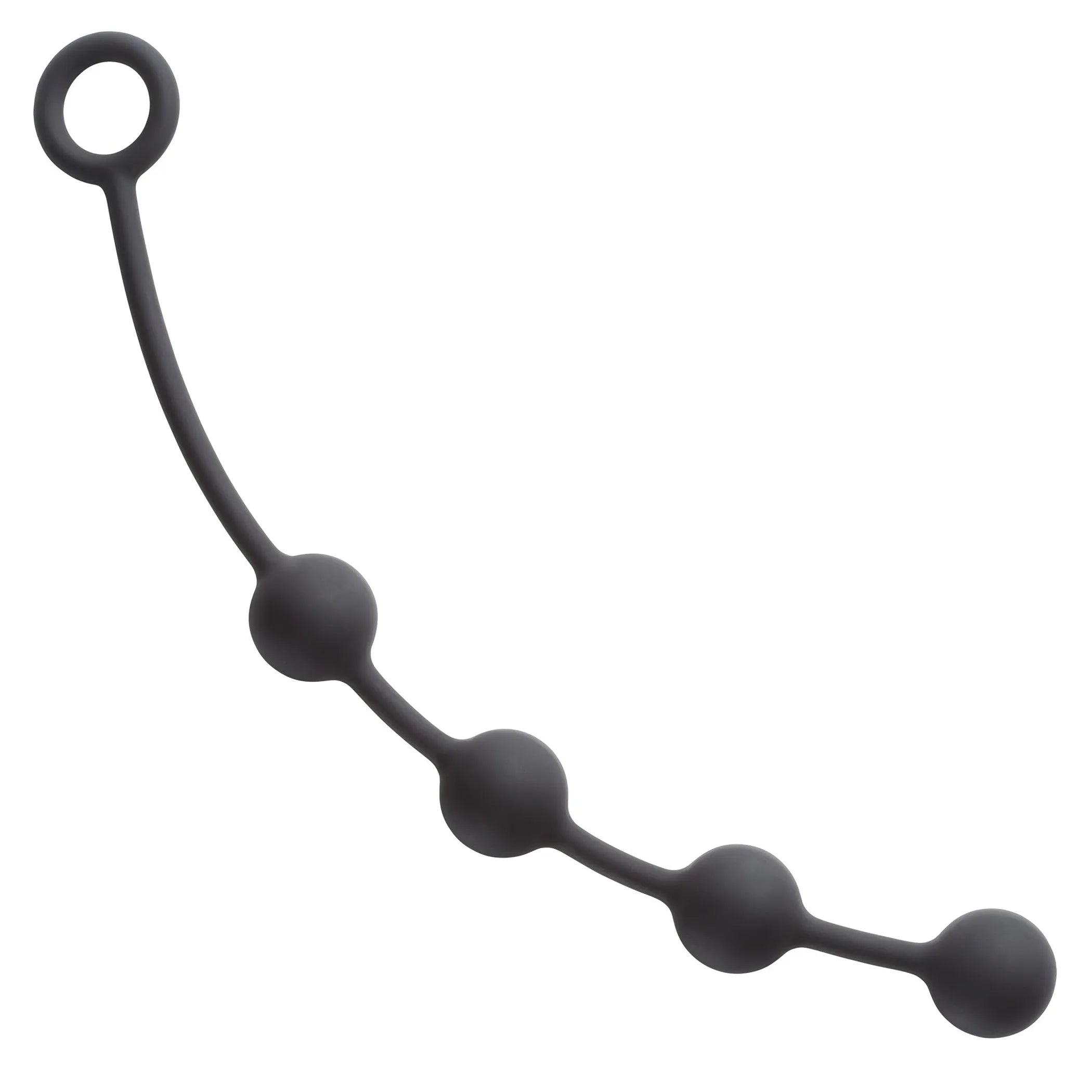 Silicone Anal Bead Medium Black Cloud 9 Novelties