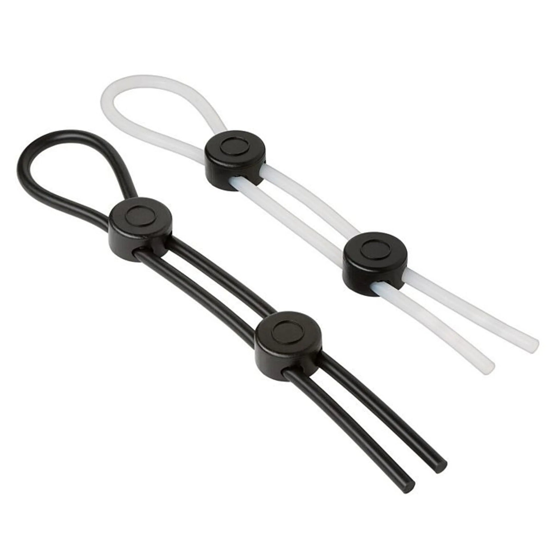 Pro Sensual XL Pro Rings Black & Clear 2 Pack Cloud 9 Novelties