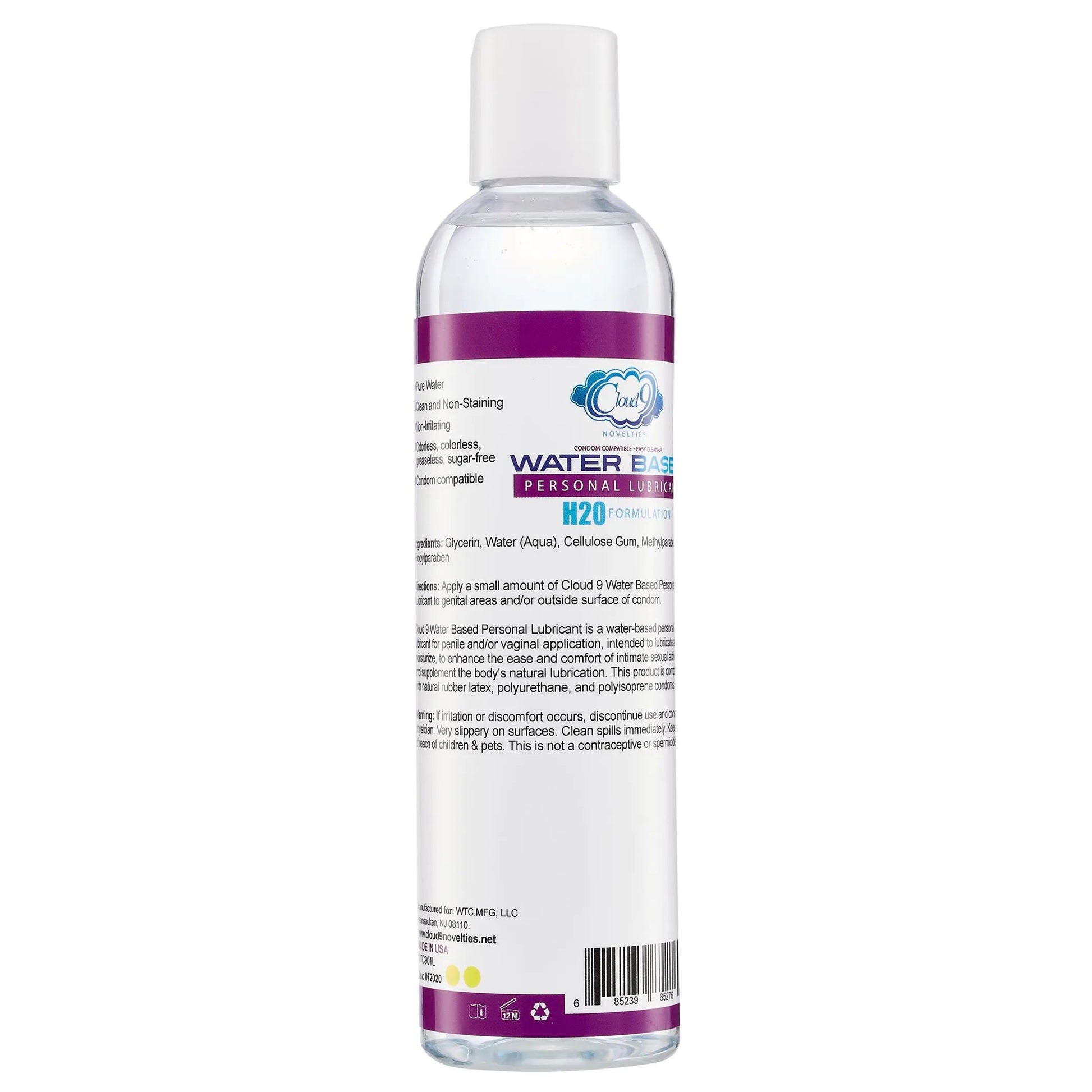 Cloud 9 Water-Based Personal Lubricant 8 oz Cloud 9 Novelties