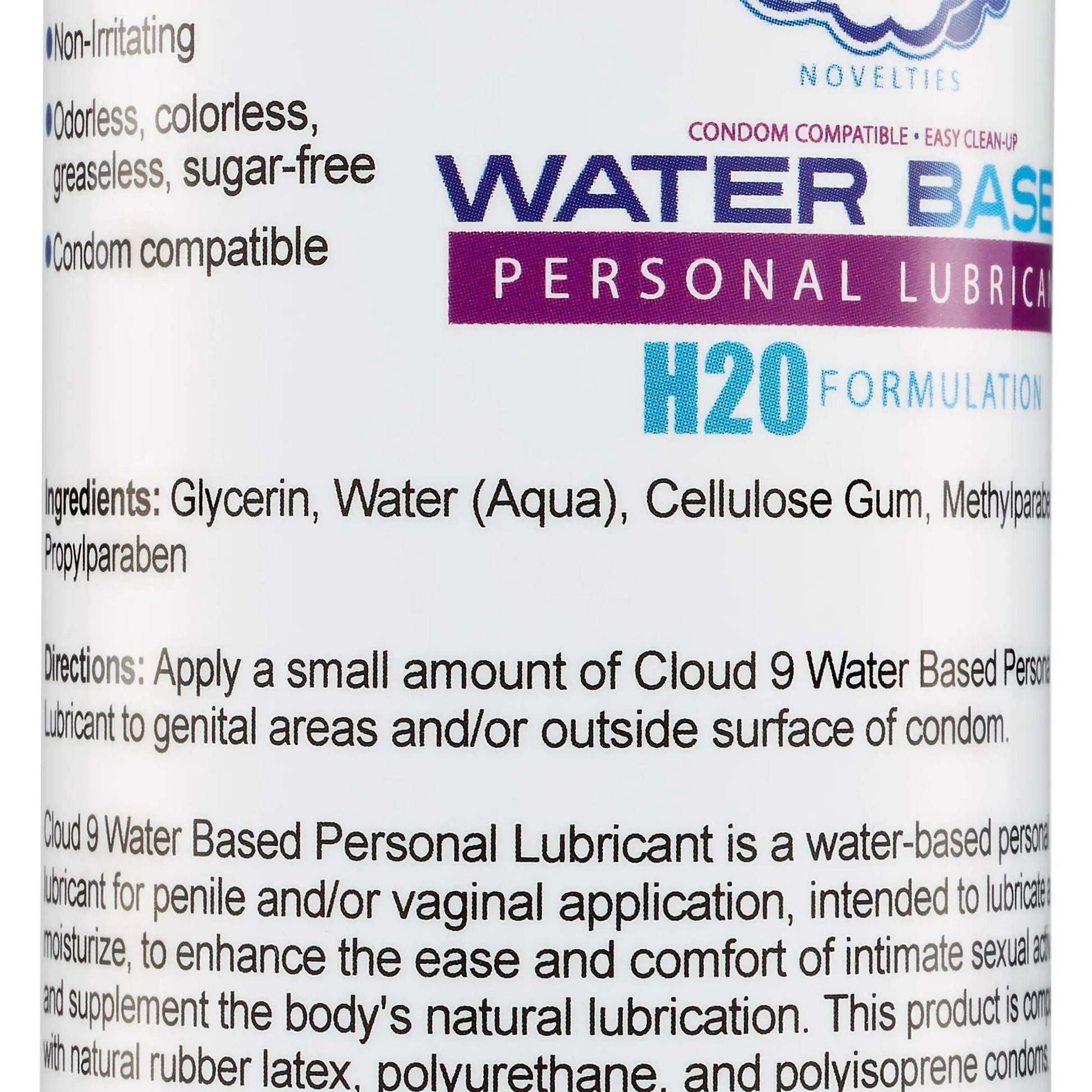 Cloud 9 Water-Based Personal Lubricant 8 oz Cloud 9 Novelties