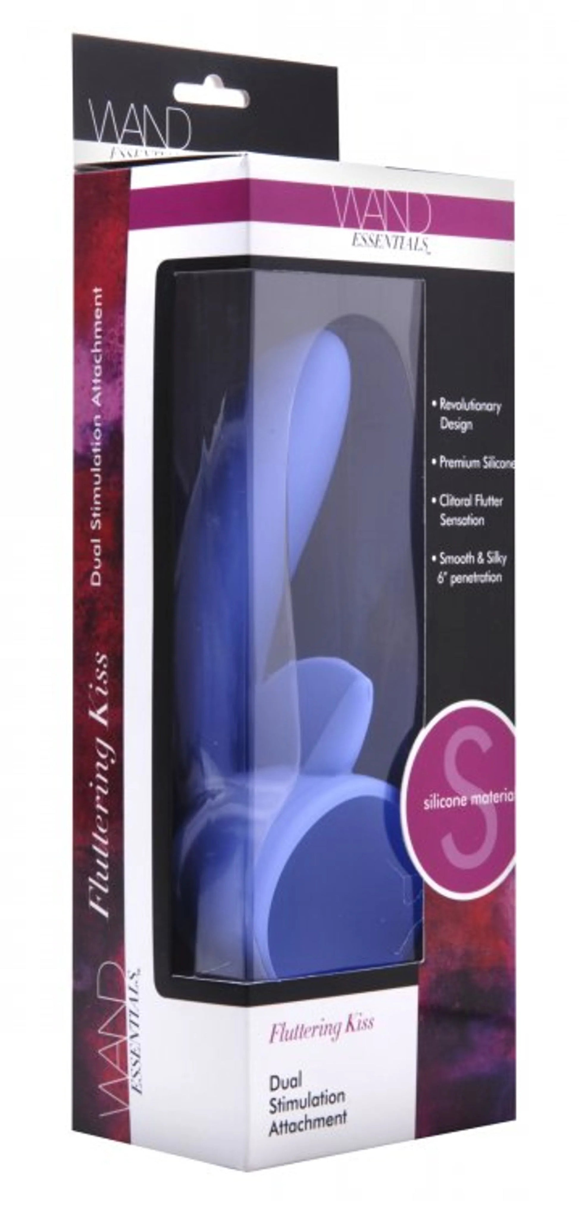 Fluttering Kiss Dual Stimulation Wand Attachment XR Brands