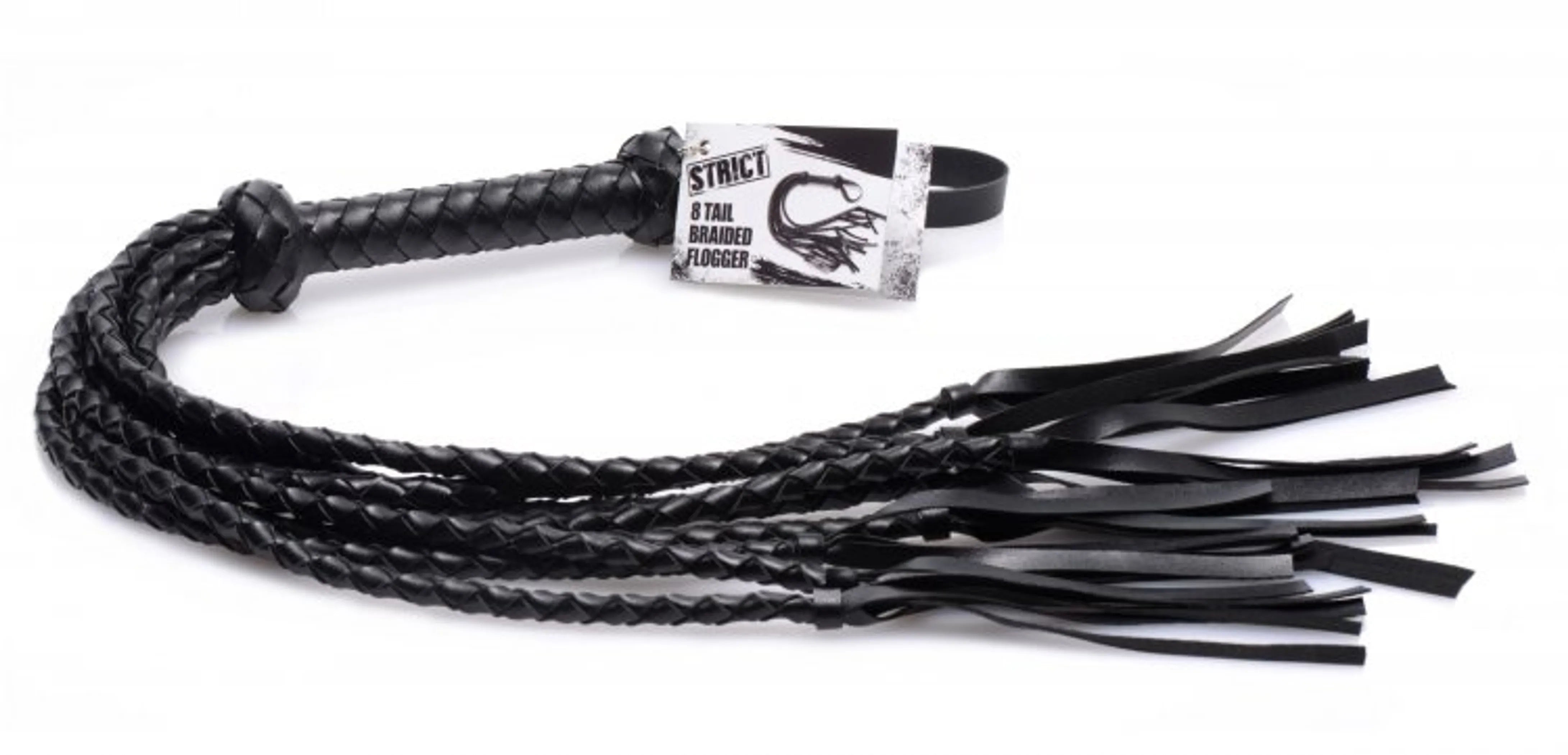 Strict 8 Tail Braided Flogger XR Brands
