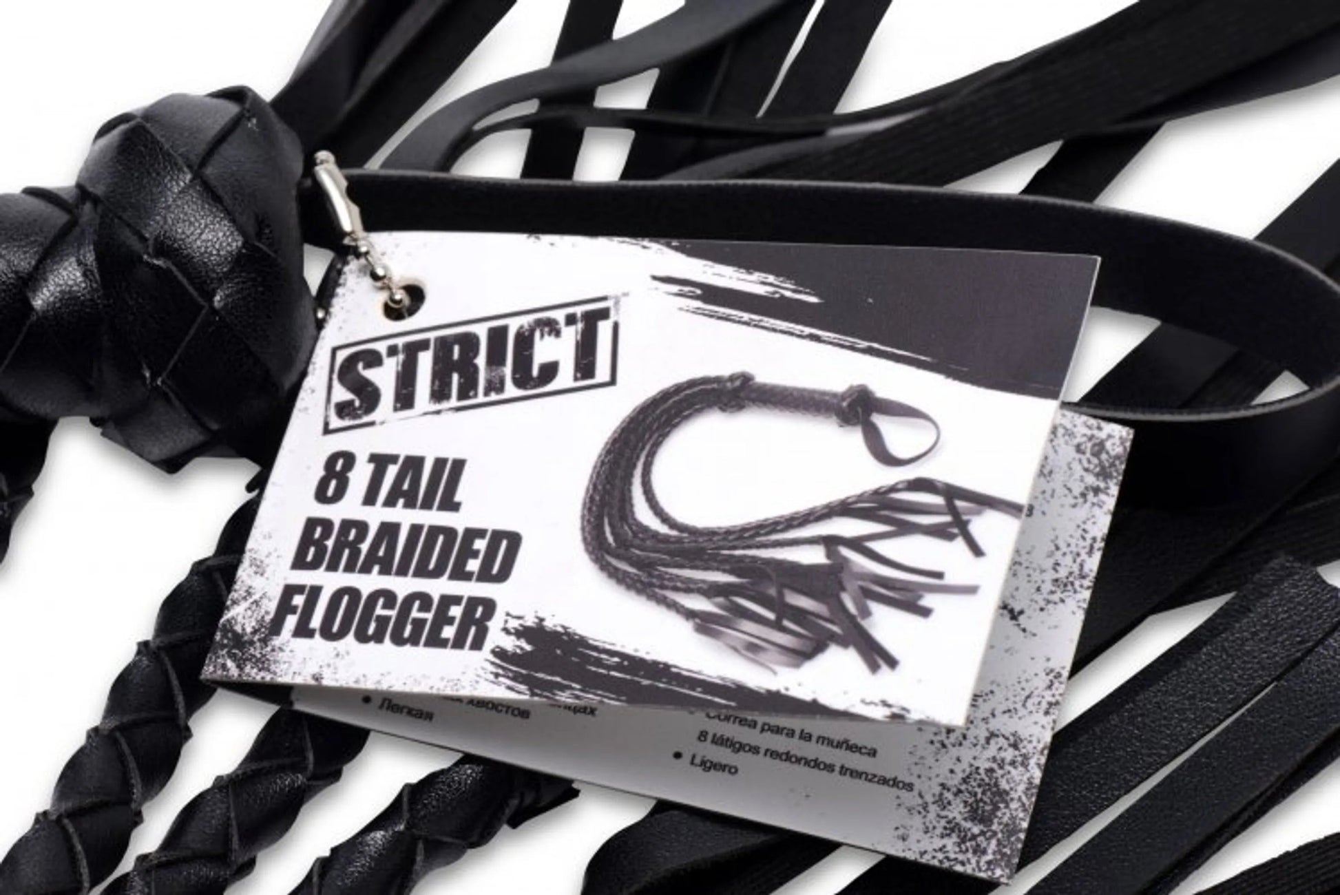 Strict 8 Tail Braided Flogger XR Brands
