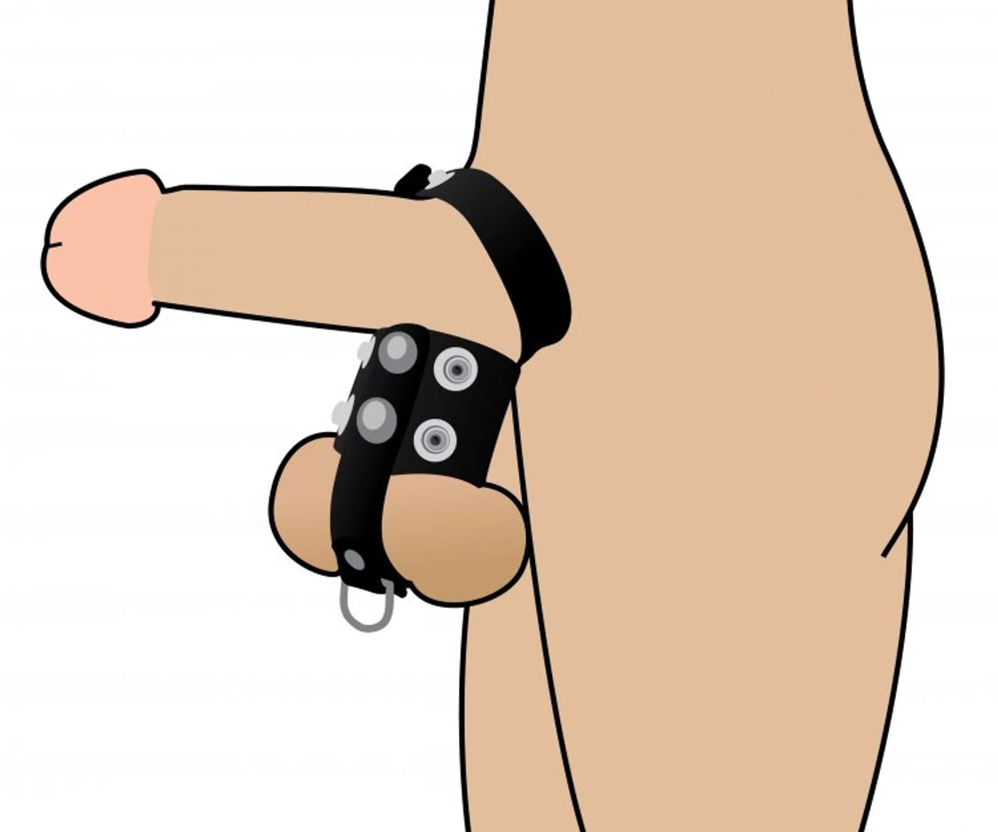 Strict Cock Strap & Ball Stretcher XR Brands