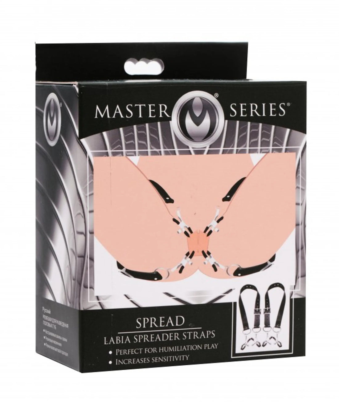 Master Series Spread Labia Spreader Straps XR Brands