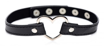 Master Series Dark Heart Black Choker XR Brands