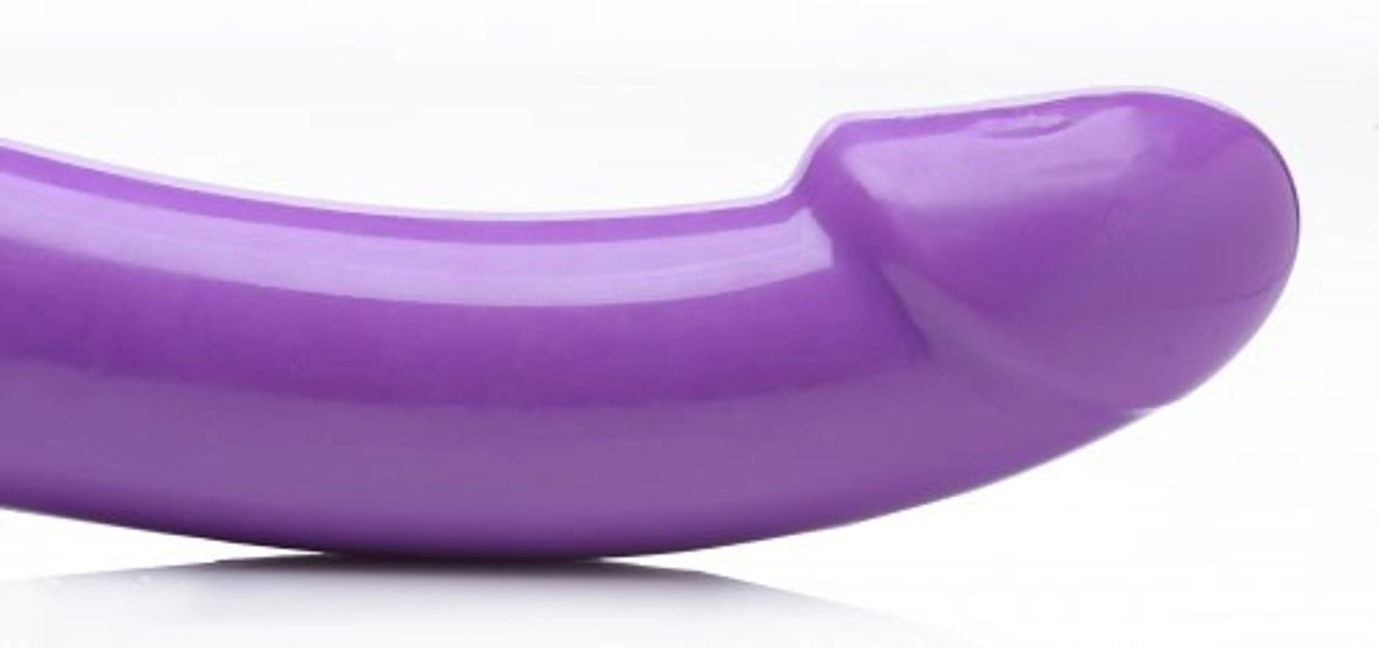Strap U 7X Revolver Thick Vibrating Strapless Strap-On – Purple XR Brands