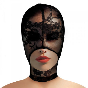 Lace Seduction Bondage Hood XR Brands