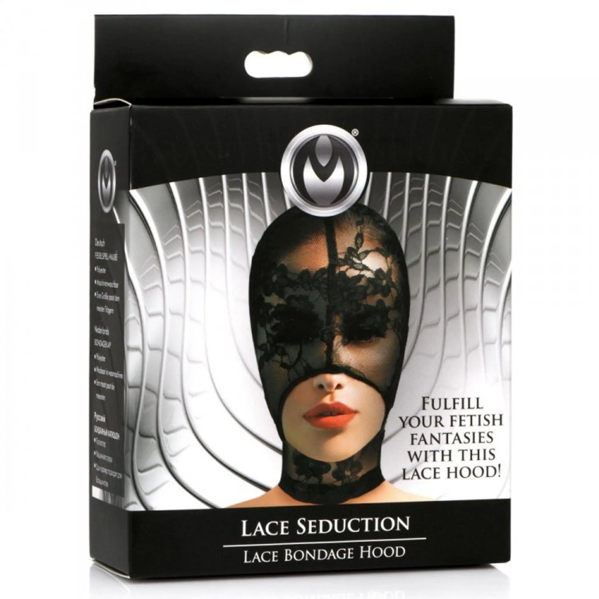 Lace Seduction Bondage Hood XR Brands