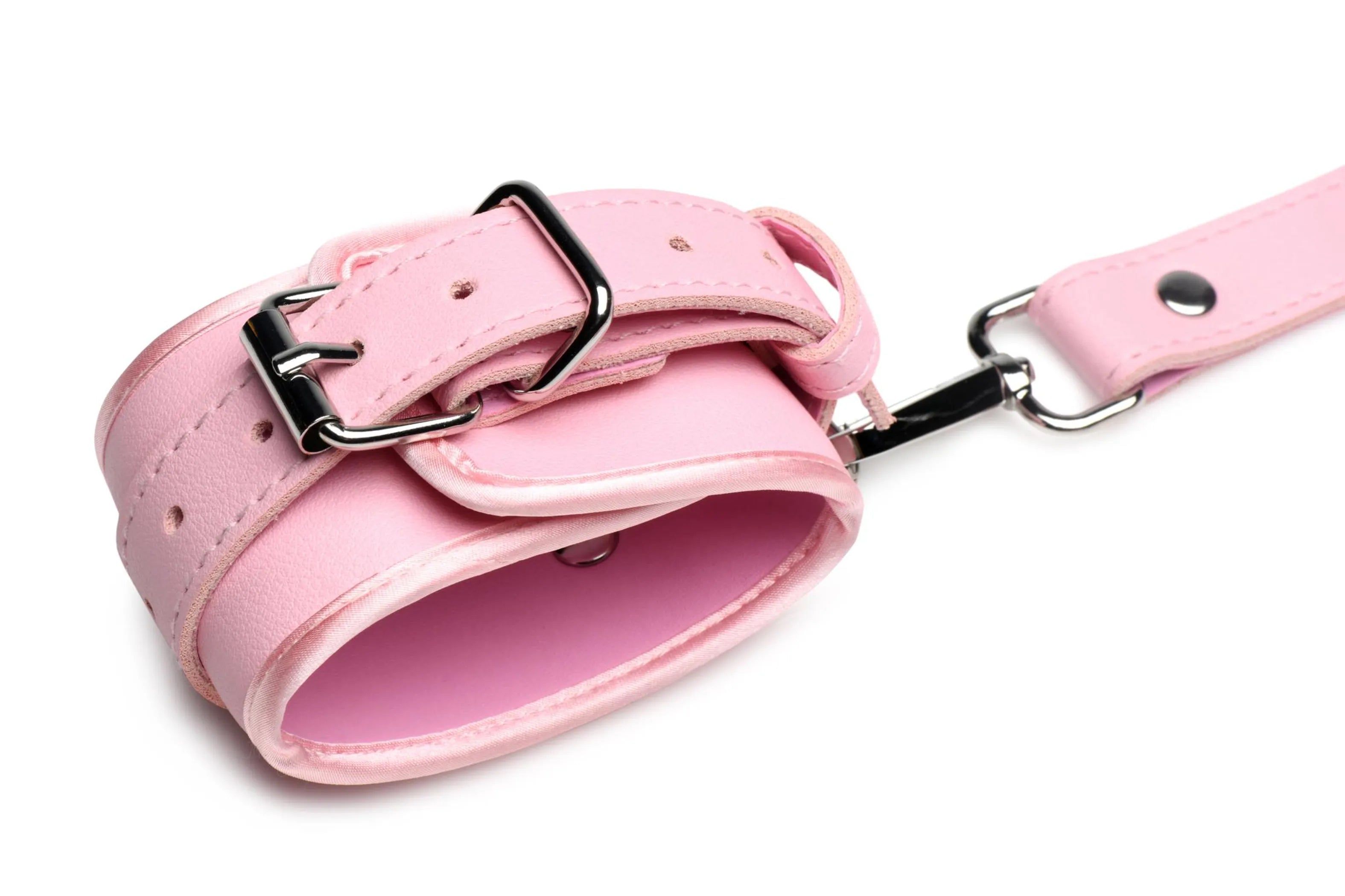Strict Bondage Harness with Bows Pink XL/2XL XR Brands