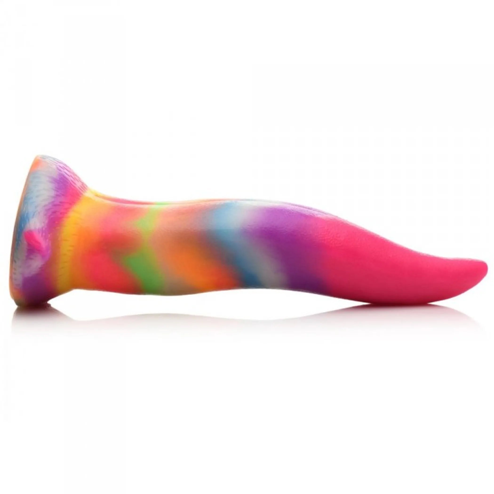 Unicorn Kiss Glow in the Dark Tongue Dildo XR Brands