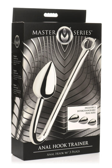 Master Series Anal Hook Trainer With 3 Plugs XR Brands