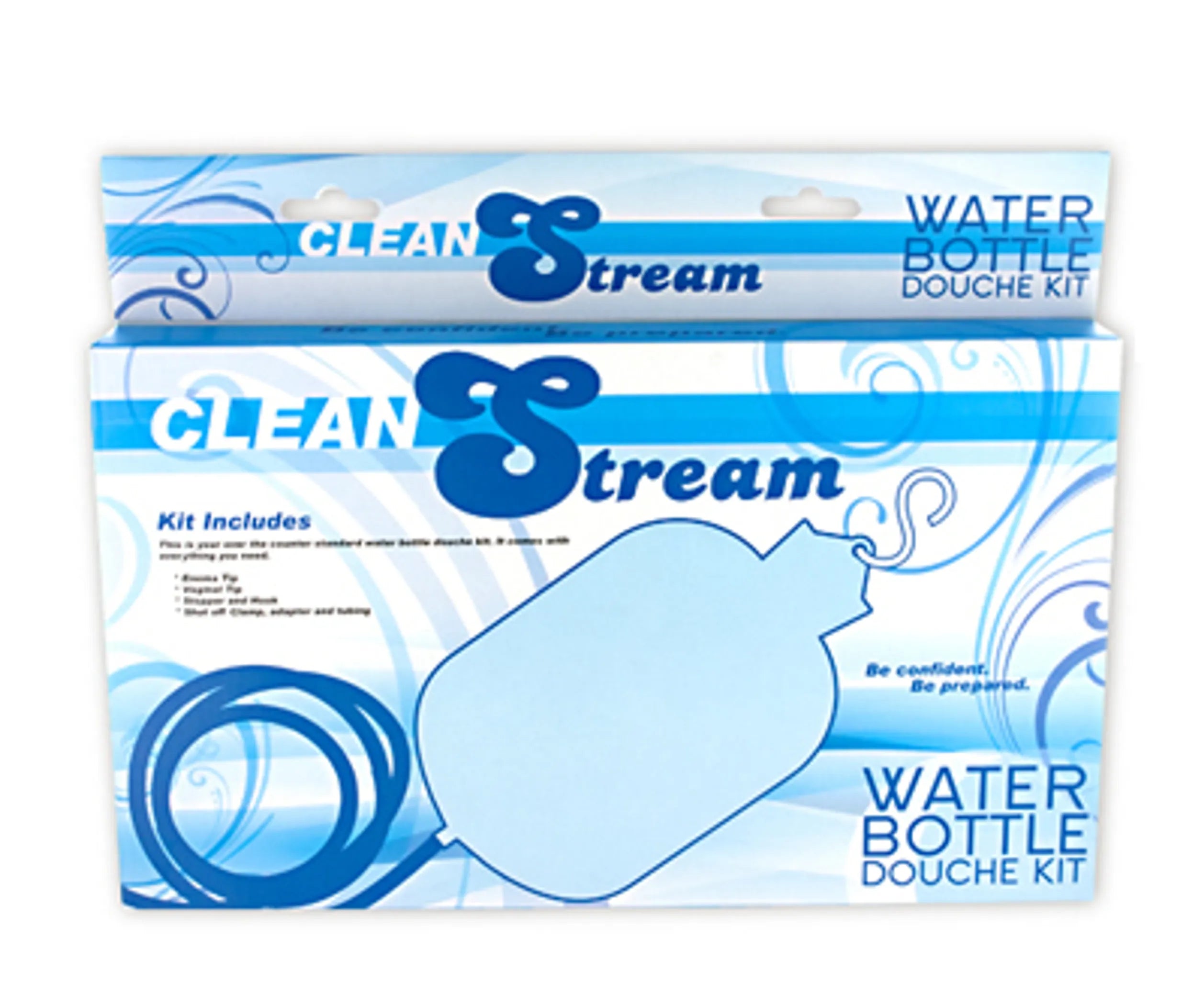 CleanStream Water Bottle Douche Kit Red XR Brands