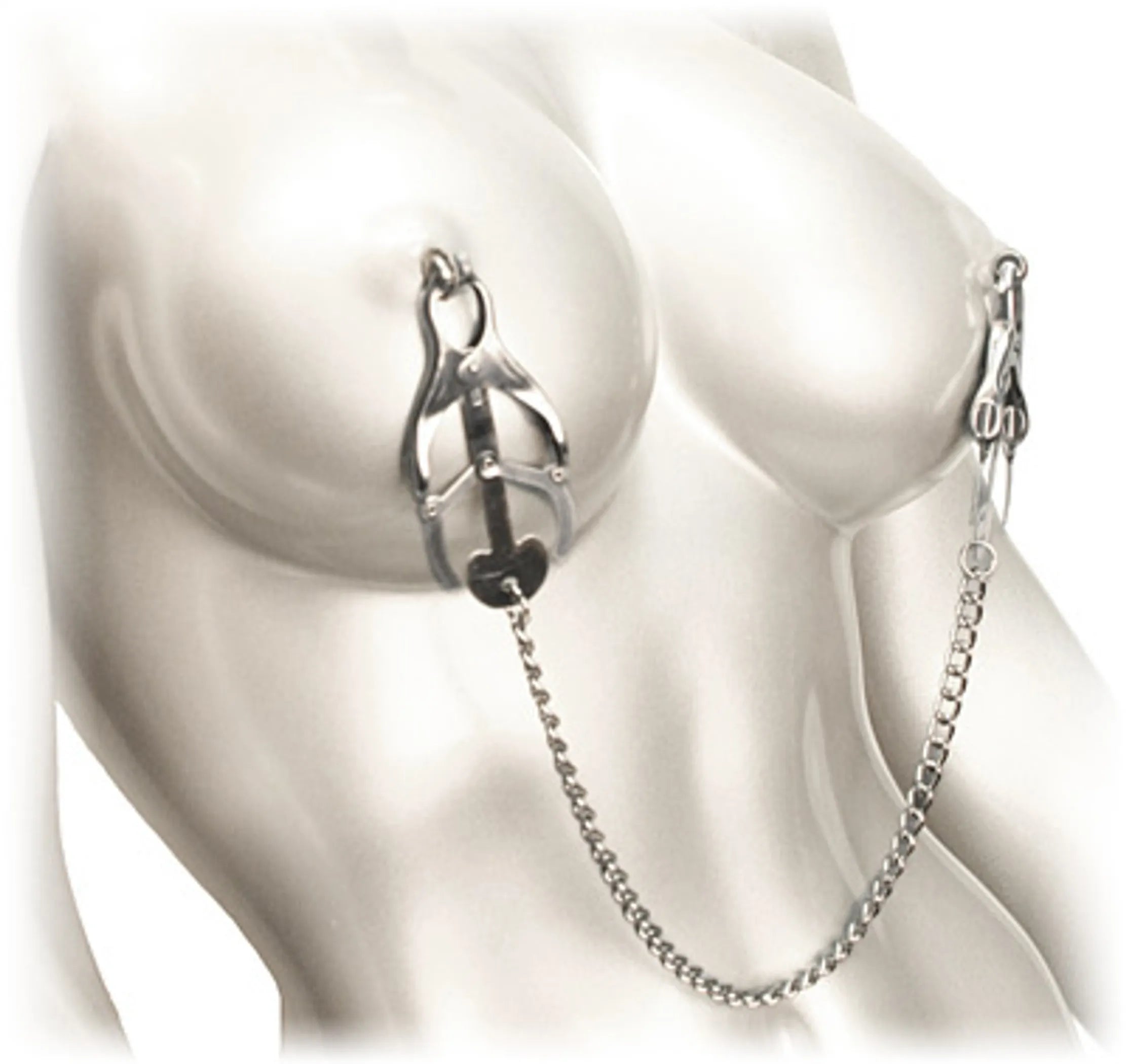 Master Series Sterling Monarch Nipple Clamps XR Brands