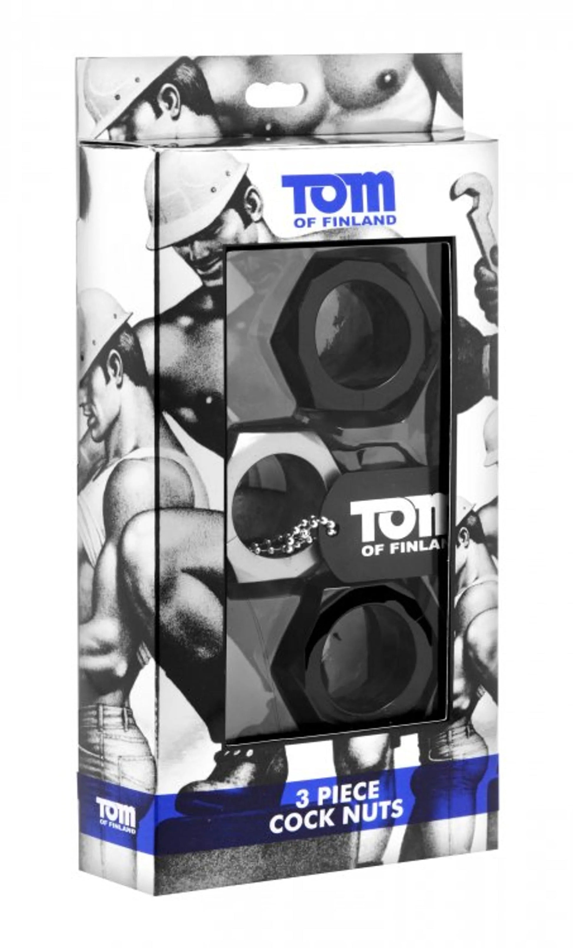 Tom of Finland 3-Piece Cock Nuts XR Brands