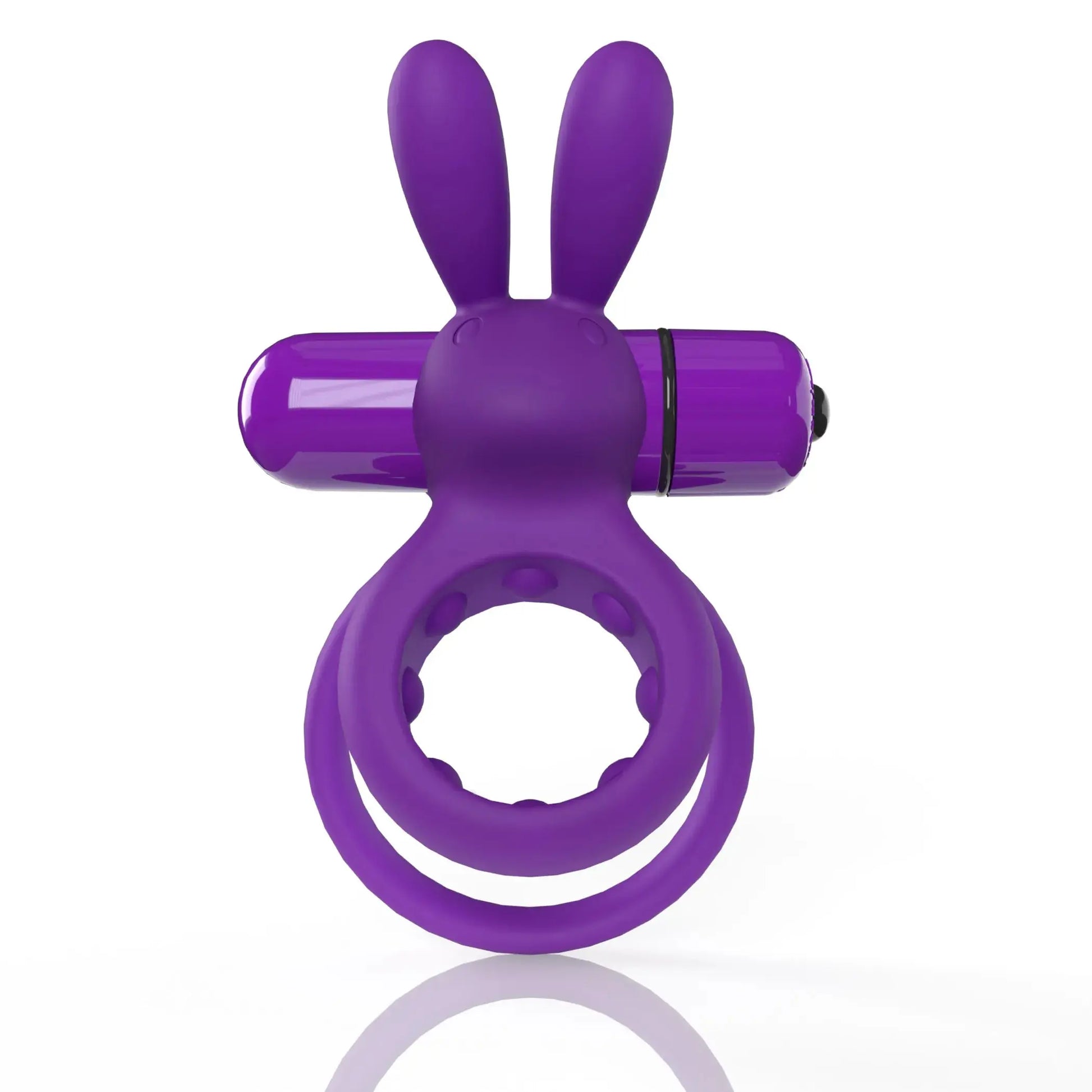 4B Ohare Grape Vibrating Cock Ring Screaming O