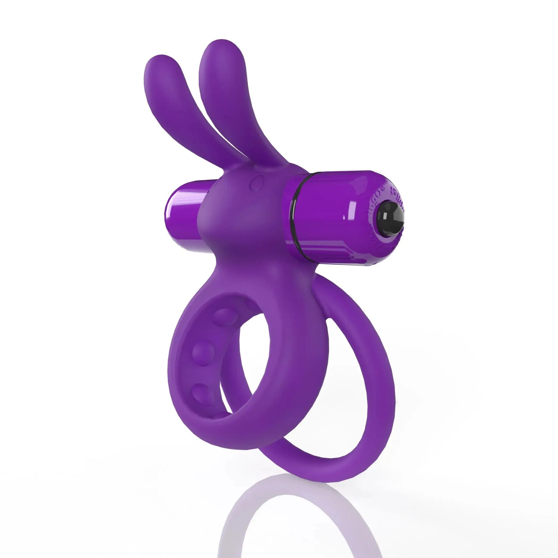 4B Ohare Grape Vibrating Cock Ring Screaming O