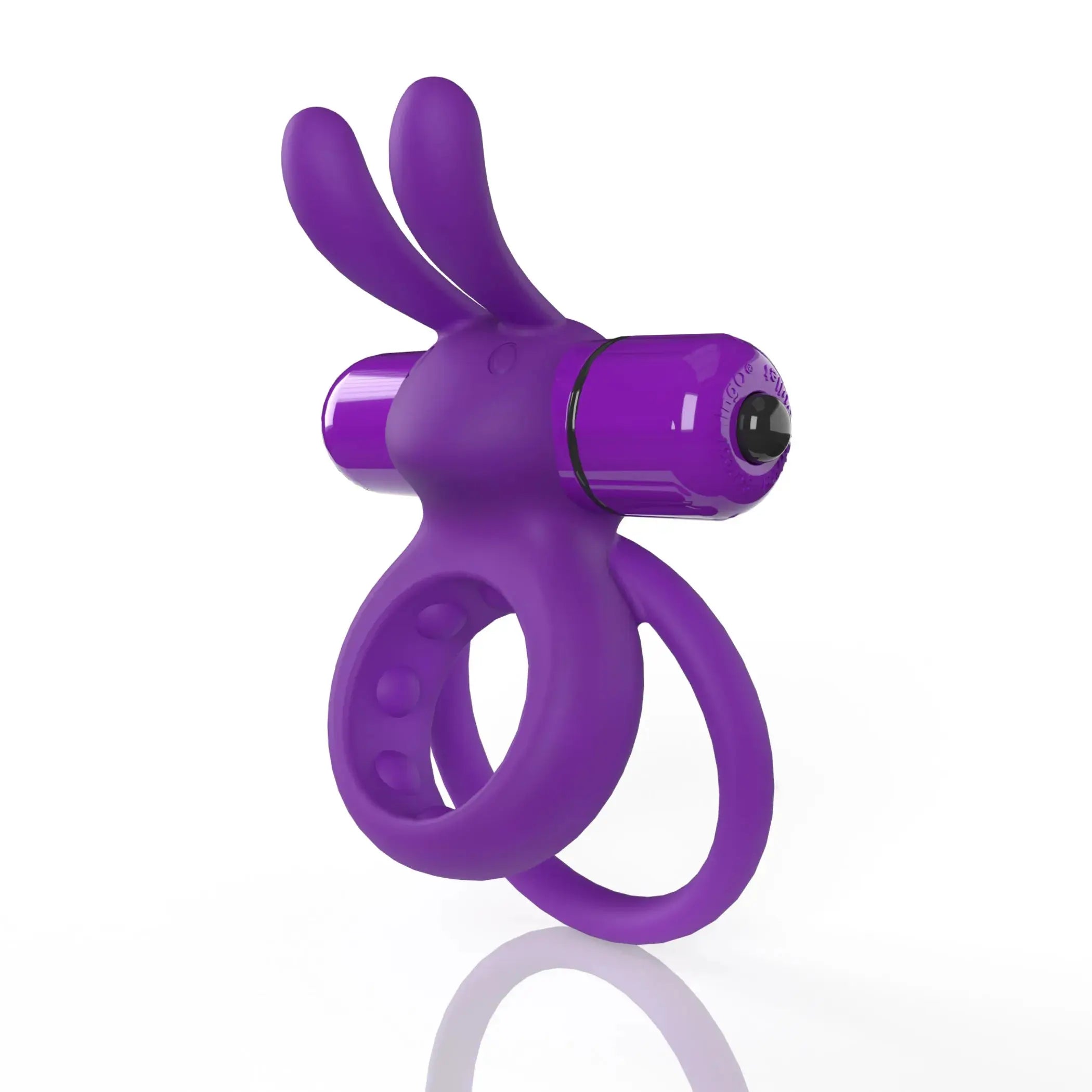 4B Ohare Grape Vibrating Cock Ring Screaming O