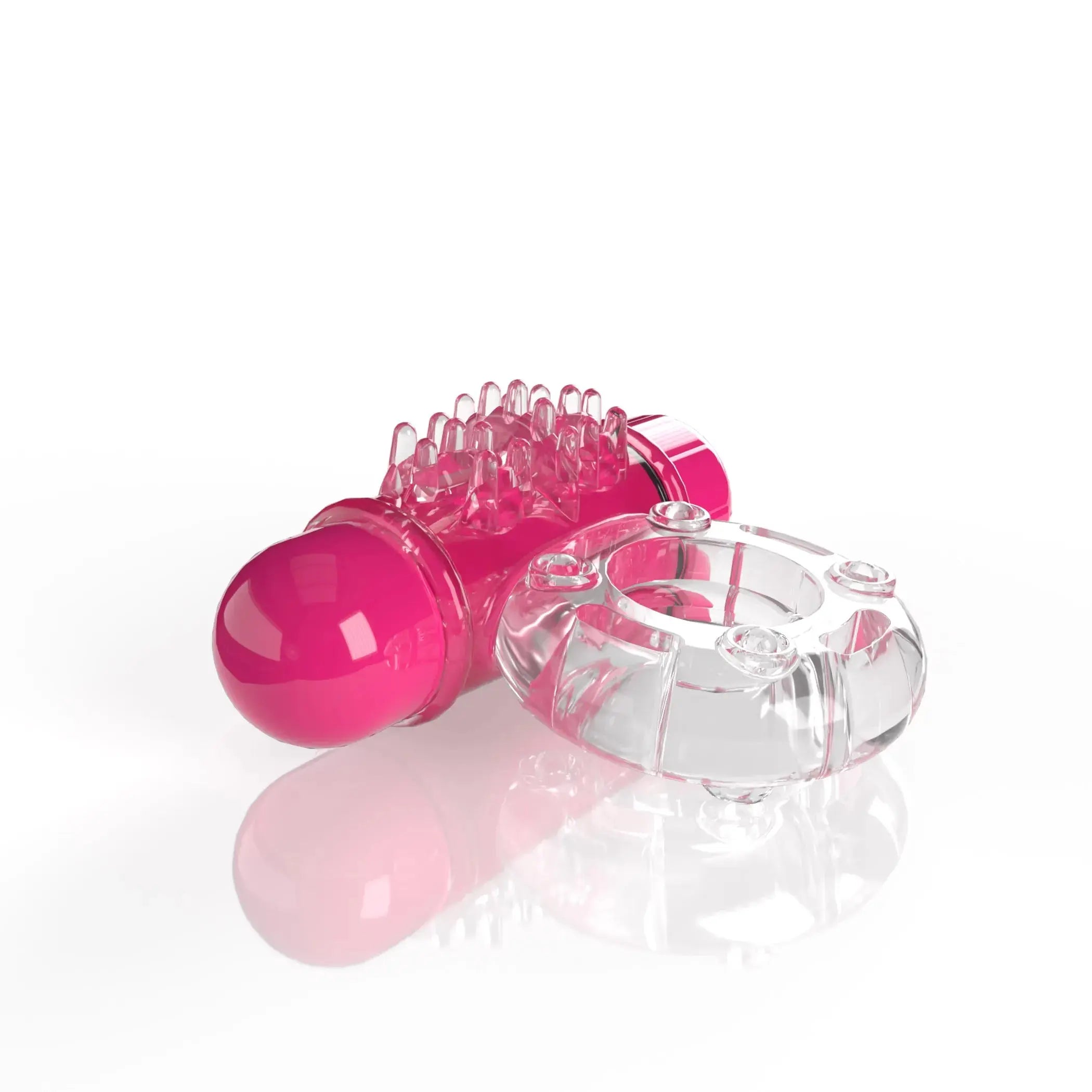 4B Owow Strawberry Bass Vibrating Ring Screaming O