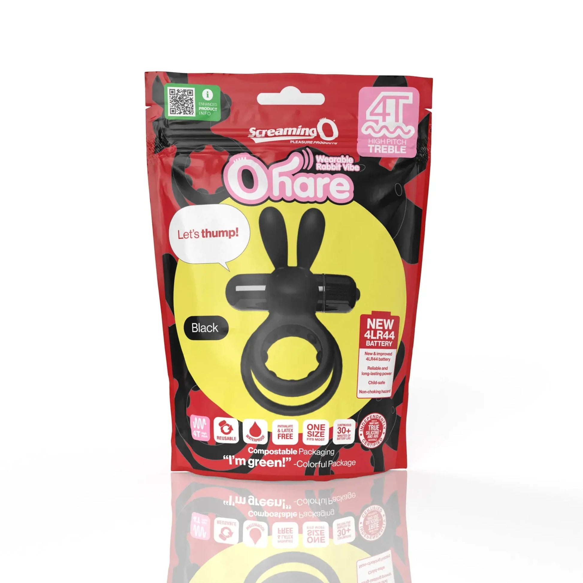4T Ohare Black Treble Screaming O