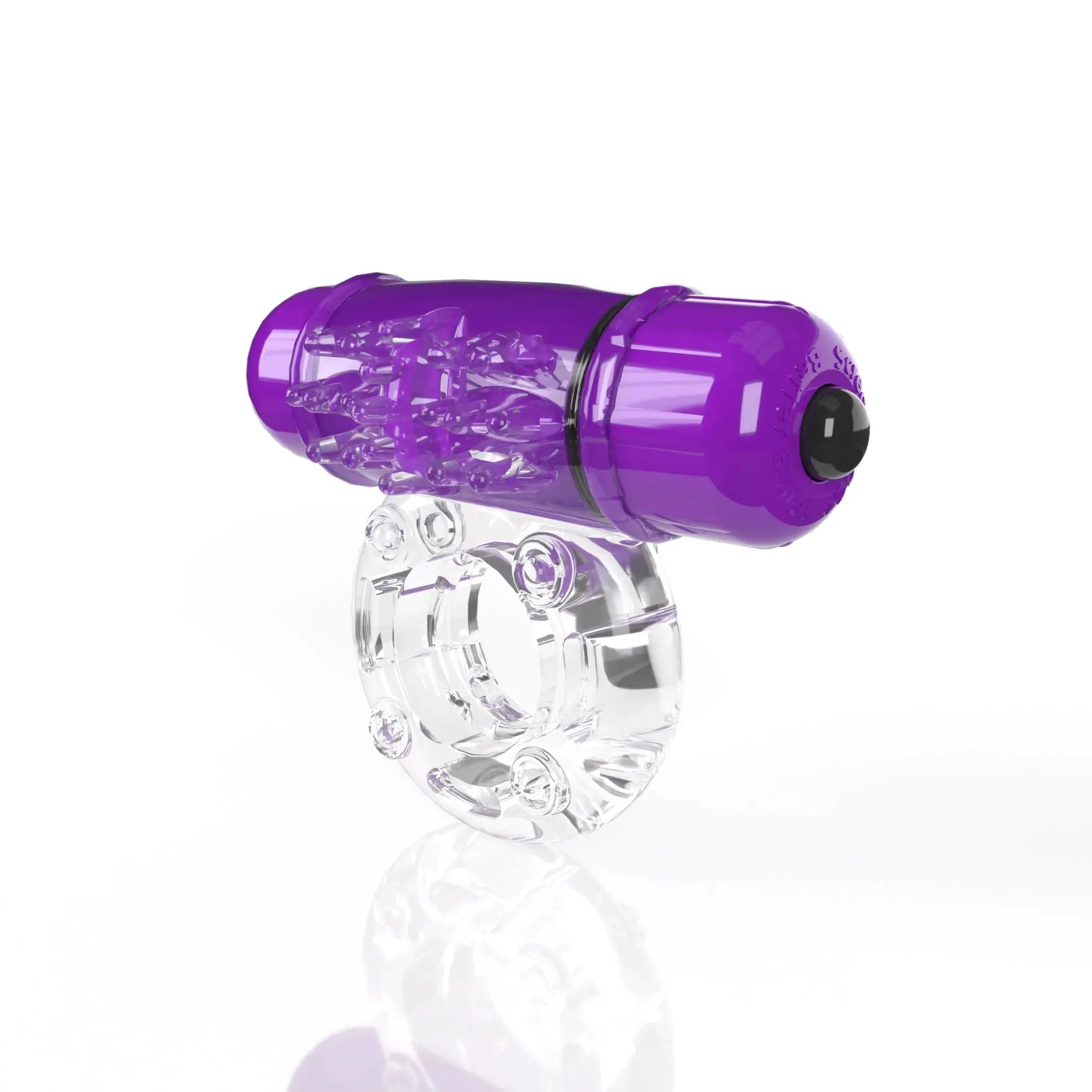 4T Owow Grape Treble Vibrating Cock Ring Screaming O